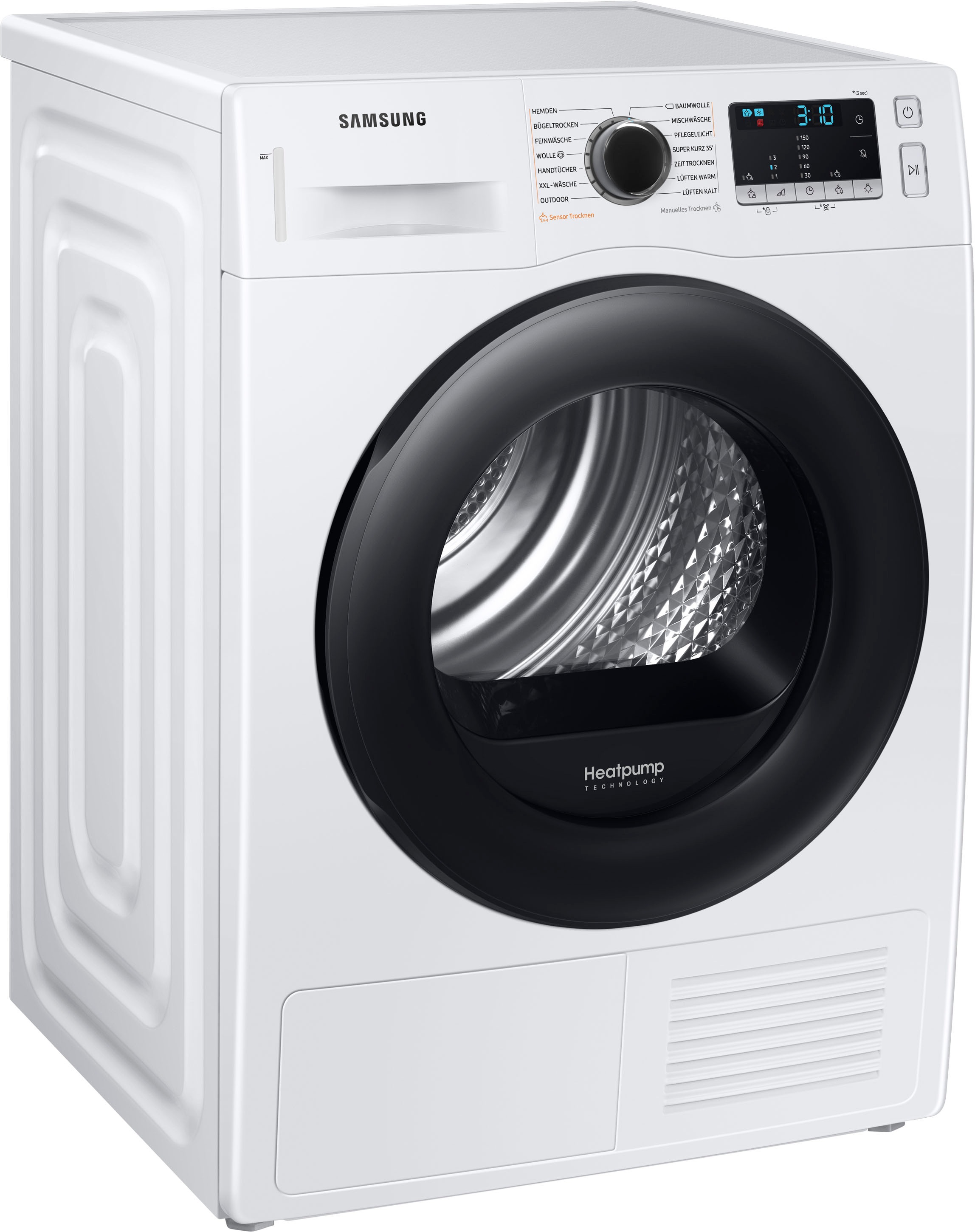 Samsung Wärmepumpentrockner »DV81TA020AE/EG«, DV5000T (LED)