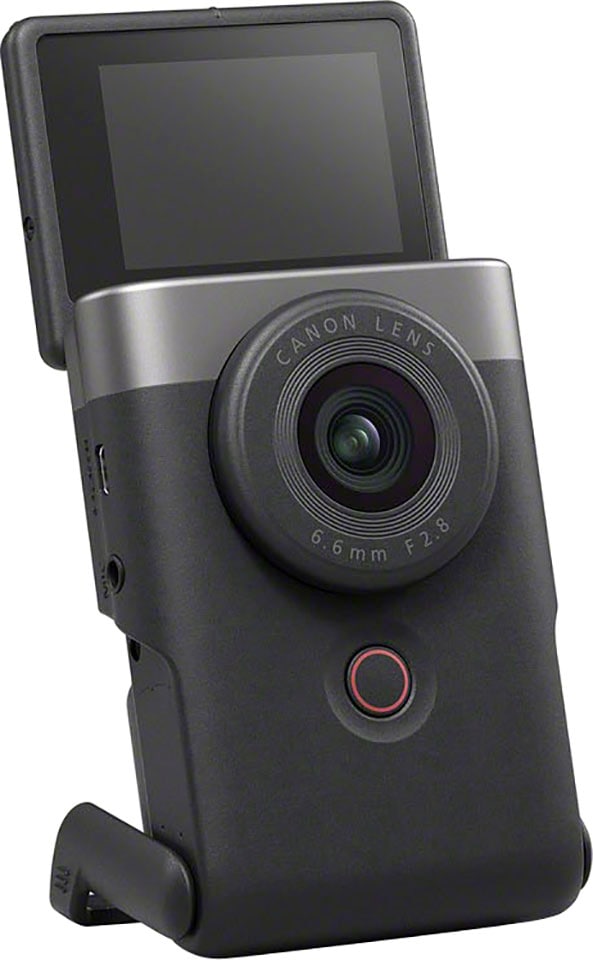 Canon Camcorder »PowerShot V10 Silber Vlogging-Kit«, 4K Ultra HD, Bluetooth-WLAN (Wi-Fi)