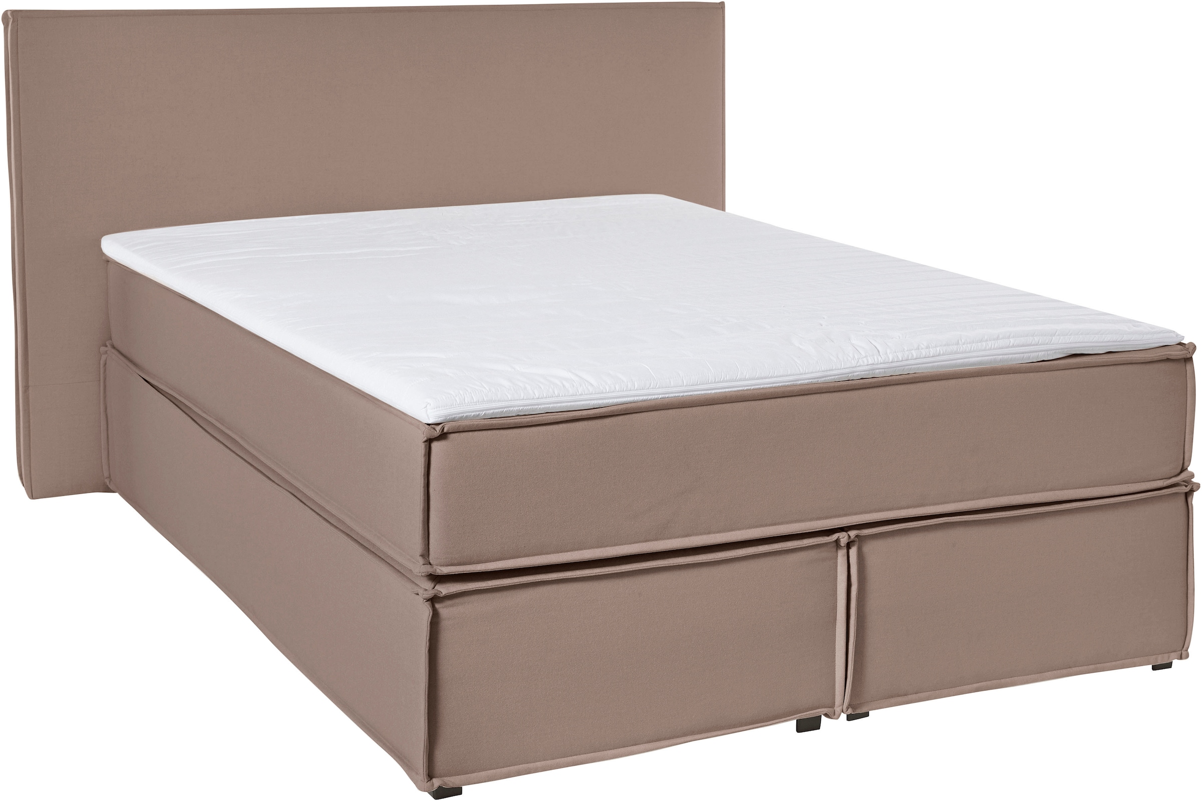 LeGer Home by Lena Gercke Boxspringbett »Yuma«, incl. Topper, in 4 Breiten, 3 Matratzenarten und je 2 Härtegraden