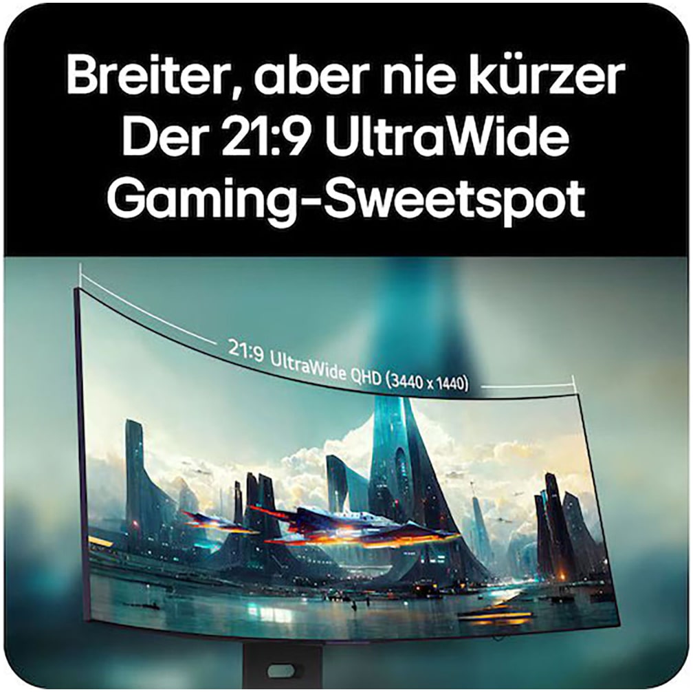 LG Curved-Gaming-OLED-Monitor »39GX900A« 99 cm/39 ″  3440 x 1440 px WQHD 0,03 Reaktionszeit 240 Hz