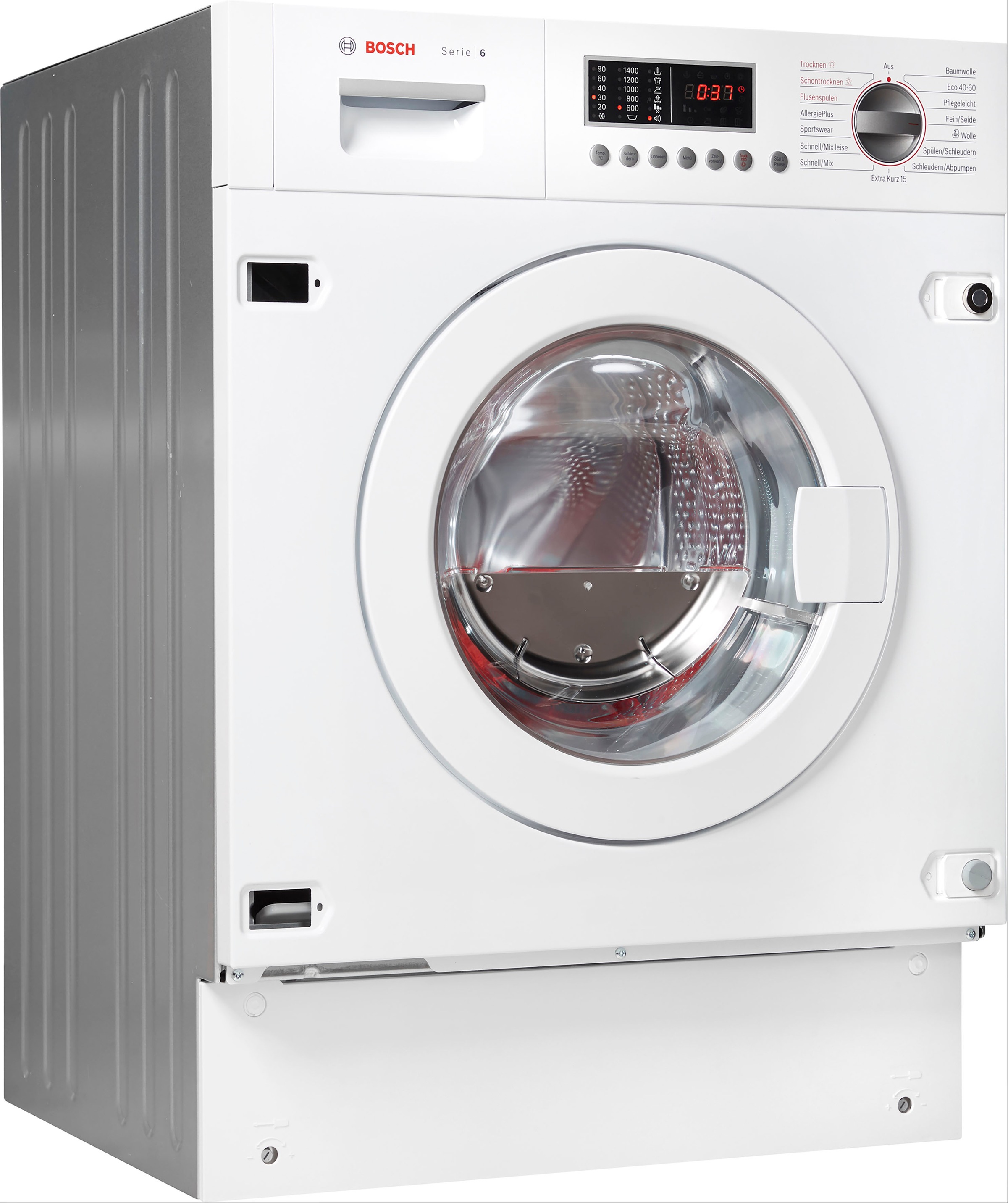 BOSCH Einbauwaschtrockner »WKD28542«, 6