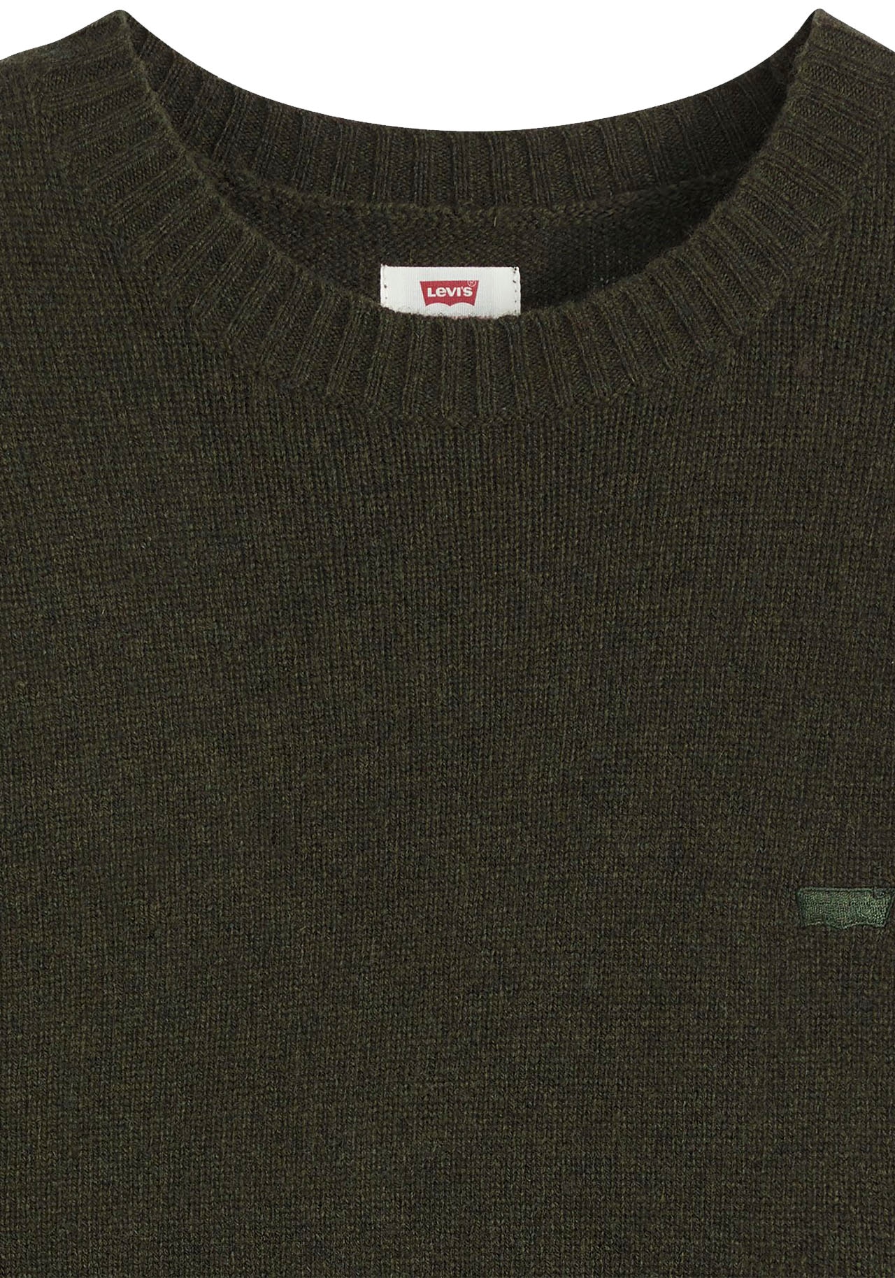 Levi's® Wollpullover »ORIGINAL HM SWEATER« klassische Rundhalsform