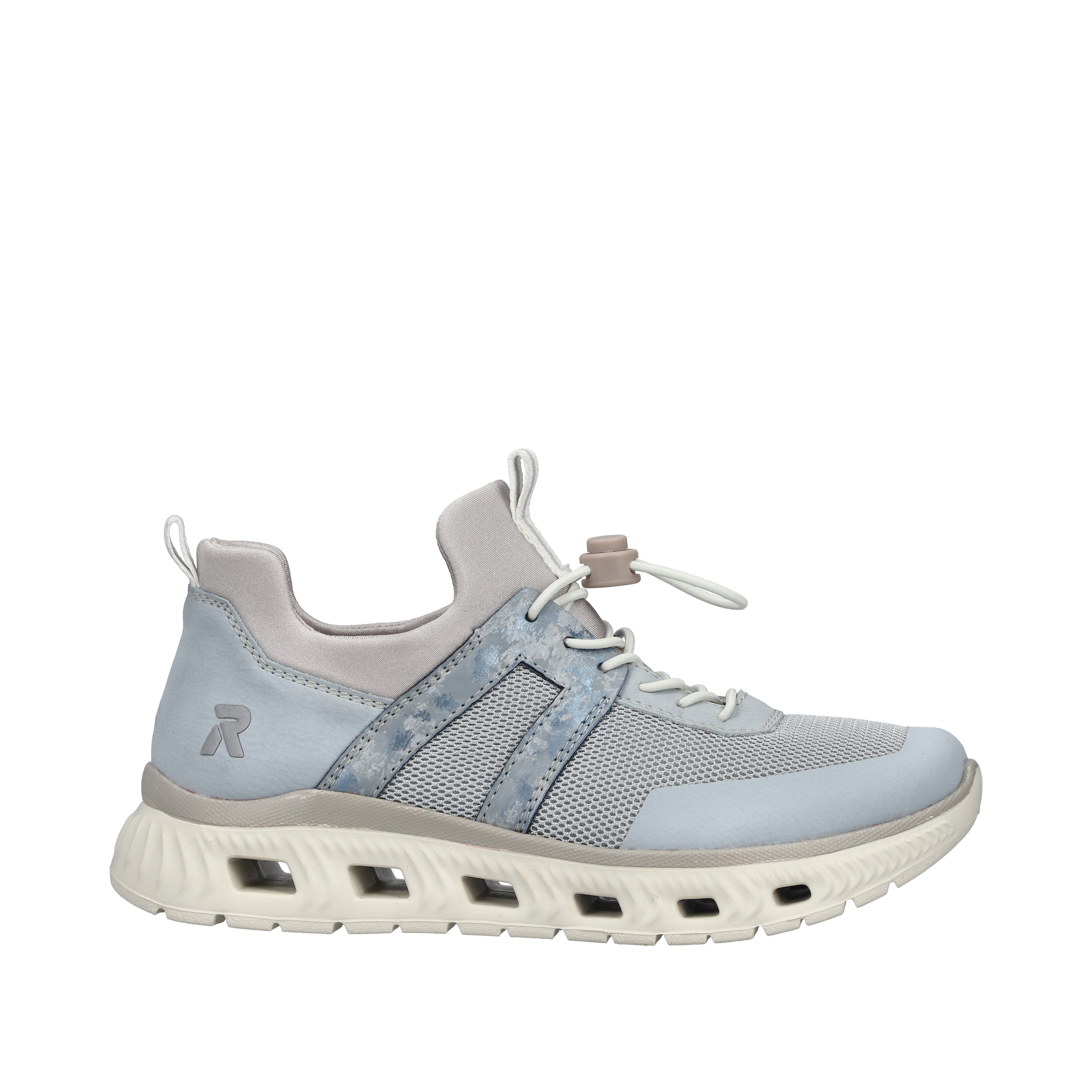 RIEKER Sport Slip-On Sneaker  Sportschuh, Halbschuh, Freizeitschuh in veganer Verarbeitung