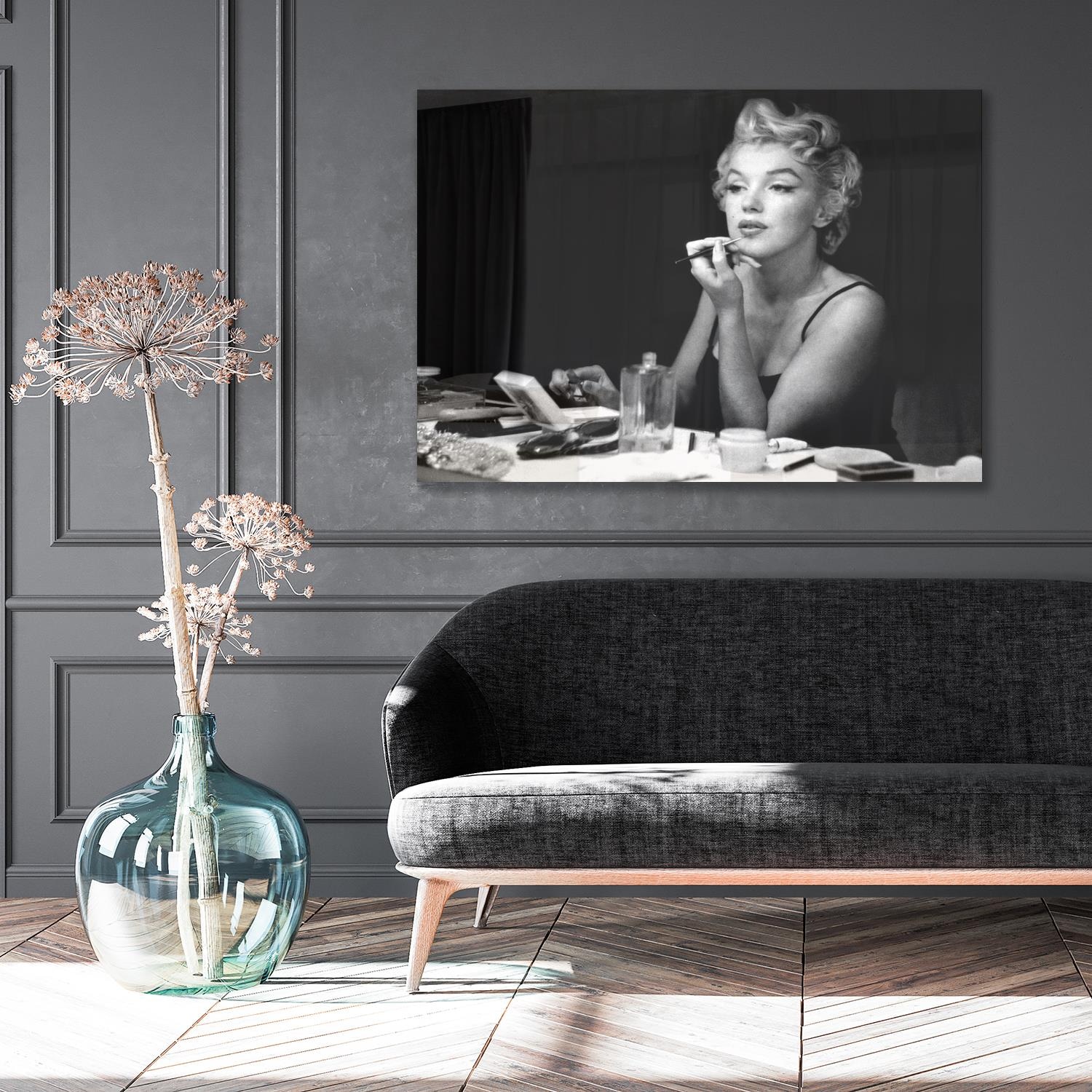 queence Acrylglasbild »Marilyn Monroe«, Schwarz-Weiß-Frau-Stars-Portrait-Foto-Film-Filmfiguren-Filmszene, Fine Art-Print in Galeriequalität