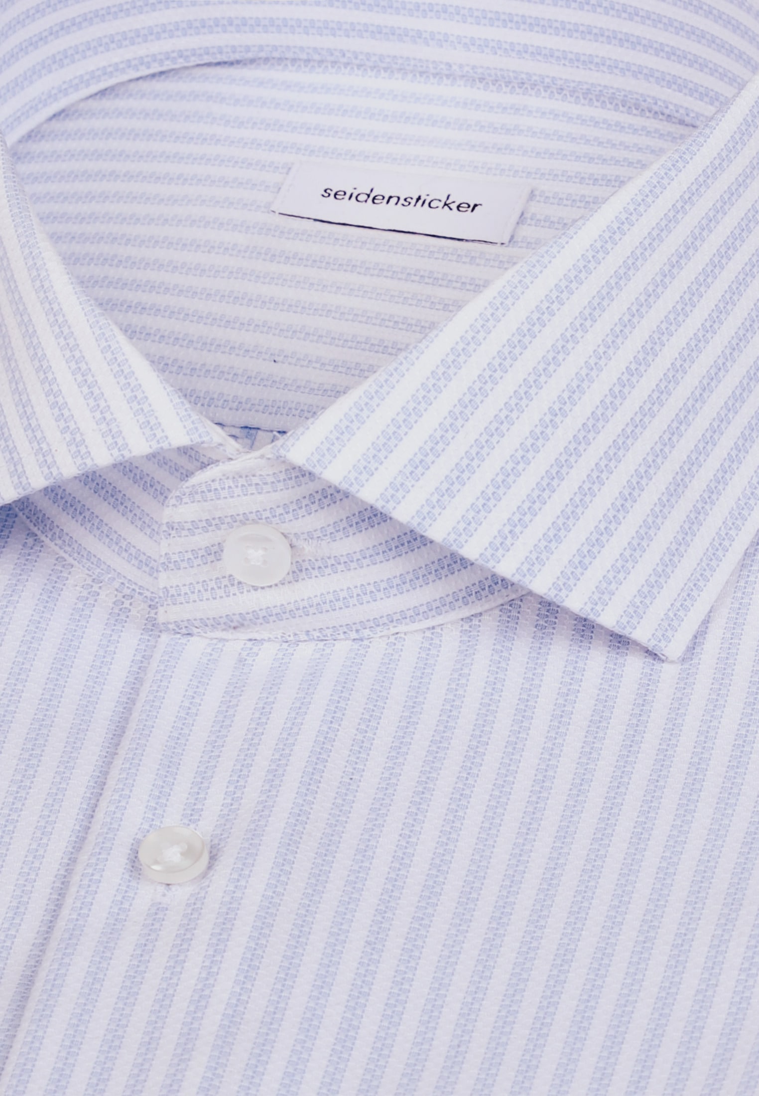 seidensticker Businesshemd »Schwarze Rose« Regular 1/2 Kentkragen Gestreift