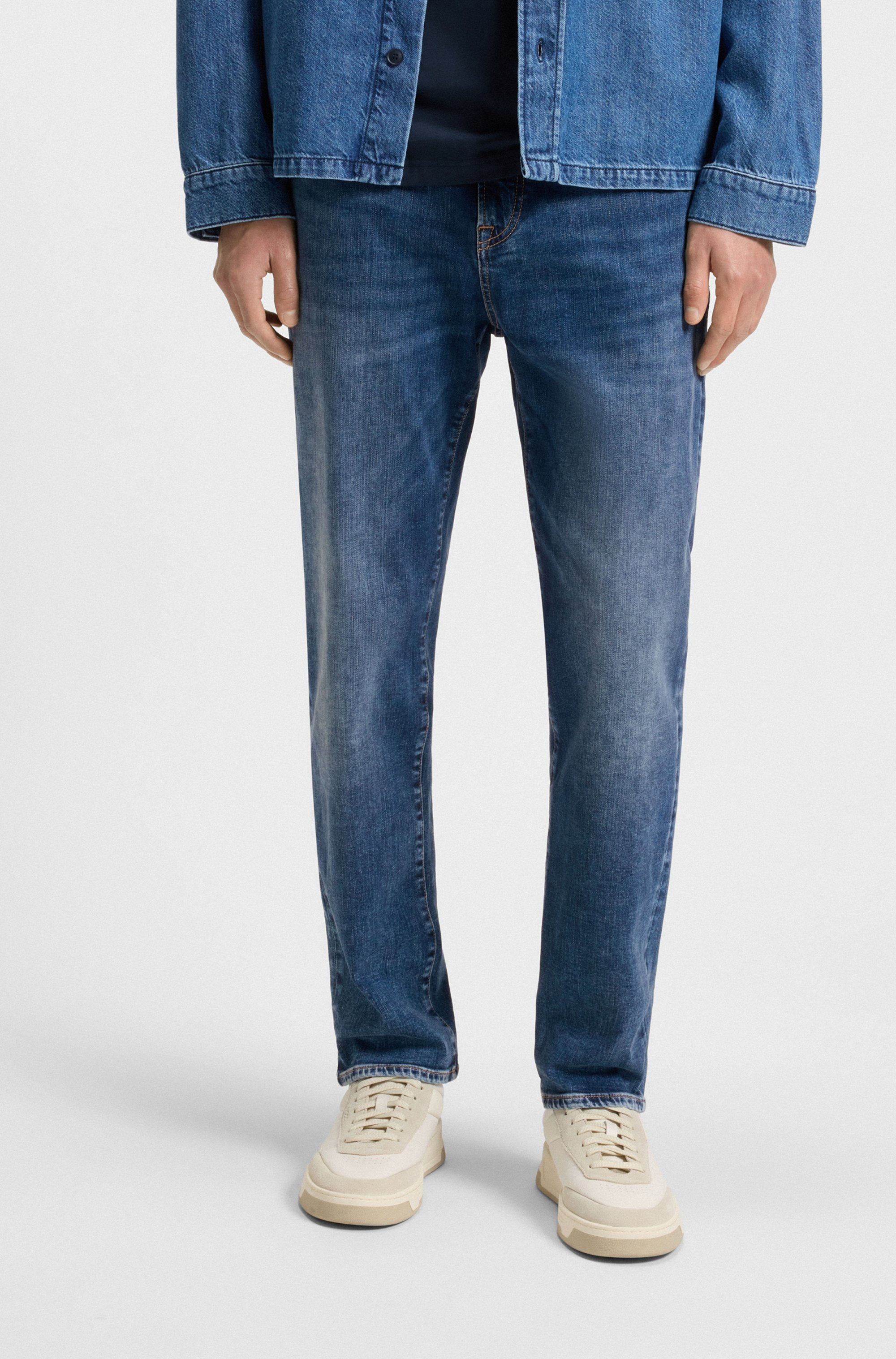 BOSS ORANGE Regular-fit-Jeans »Re Maine«, mit hoher Elastizität für besten Tragekomfort