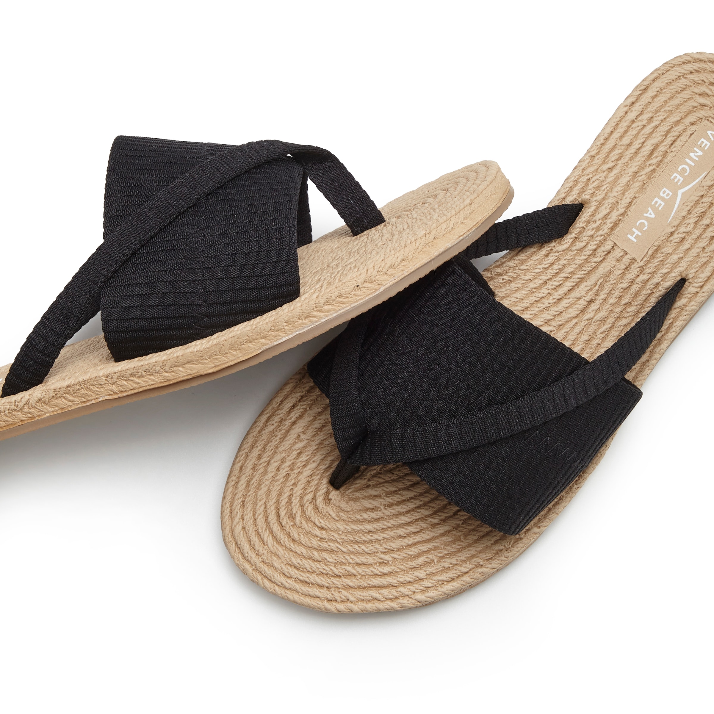 Venice Beach Badeschuh »Badepantolette, Badelatsche, Badezehentrenner, Sandale, Mule«  NEU Pantolette, Zehentrenner mit wasserabweisender und leichter Sohle