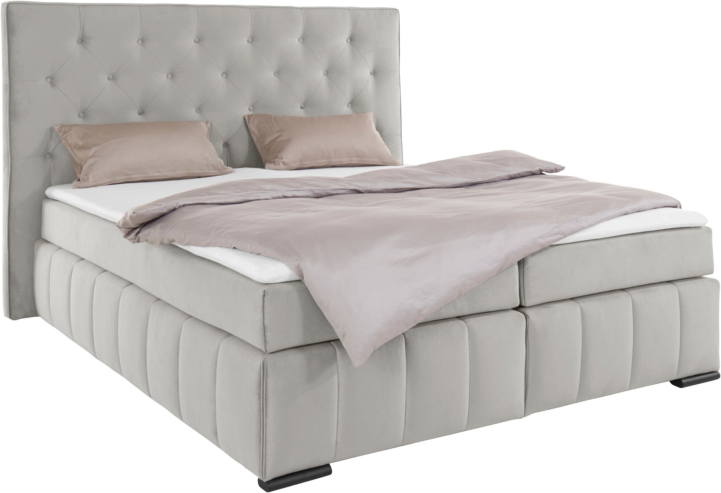 COLLECTION AB Boxbett »Vancouver«, inkl. Topper, 3 Matratzenarten und in H2, H3 und H4 wählbar