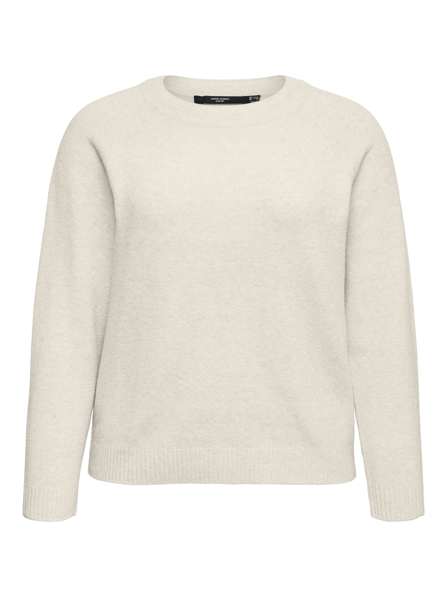 Vero Moda Curve Rundhalspullover »VMCDOFFY LS O-NECK BLOUSE GA NOOS CUR«