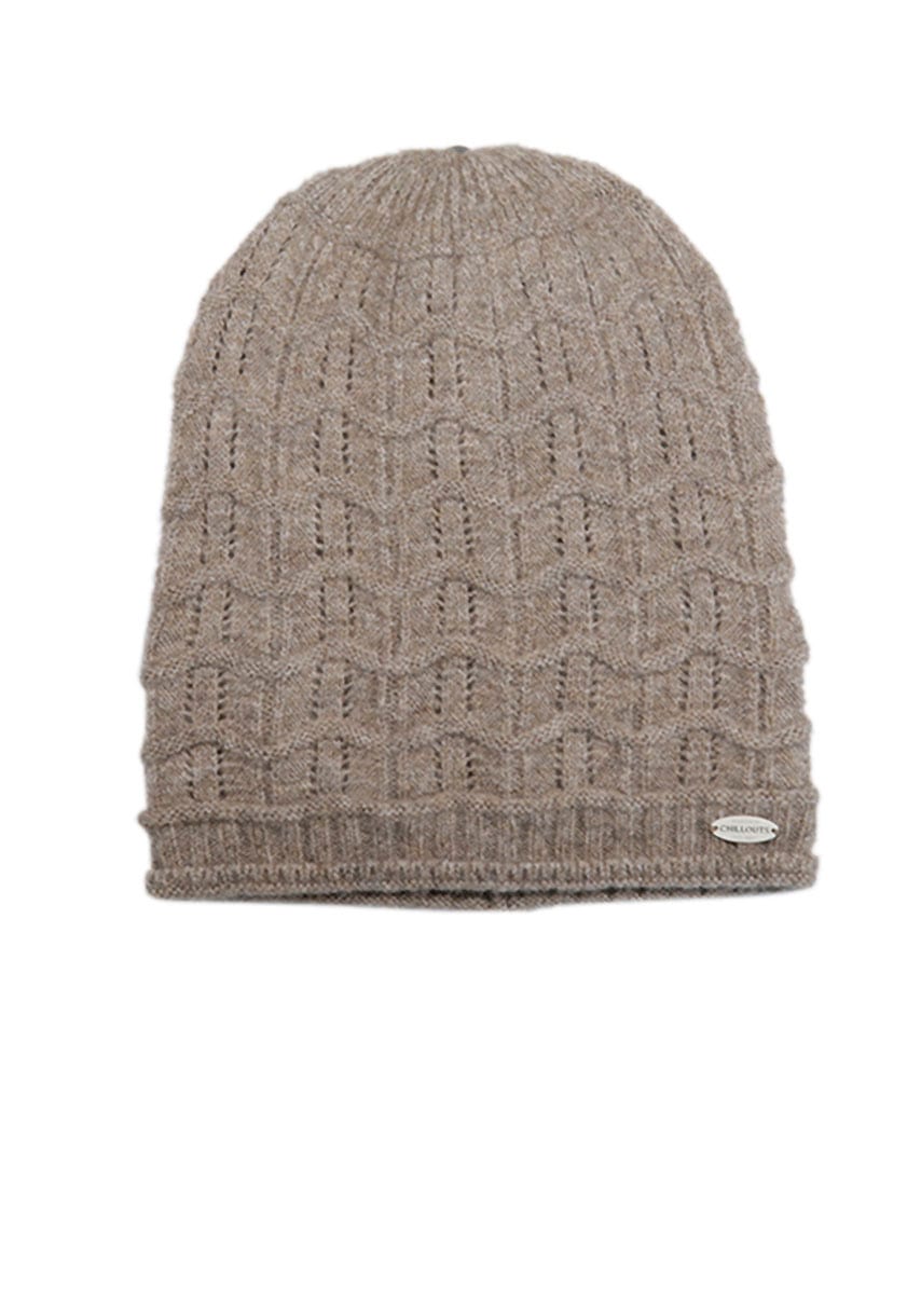 chillouts Beanie »Maira Hat«, mit weichem Lochstrickmuster