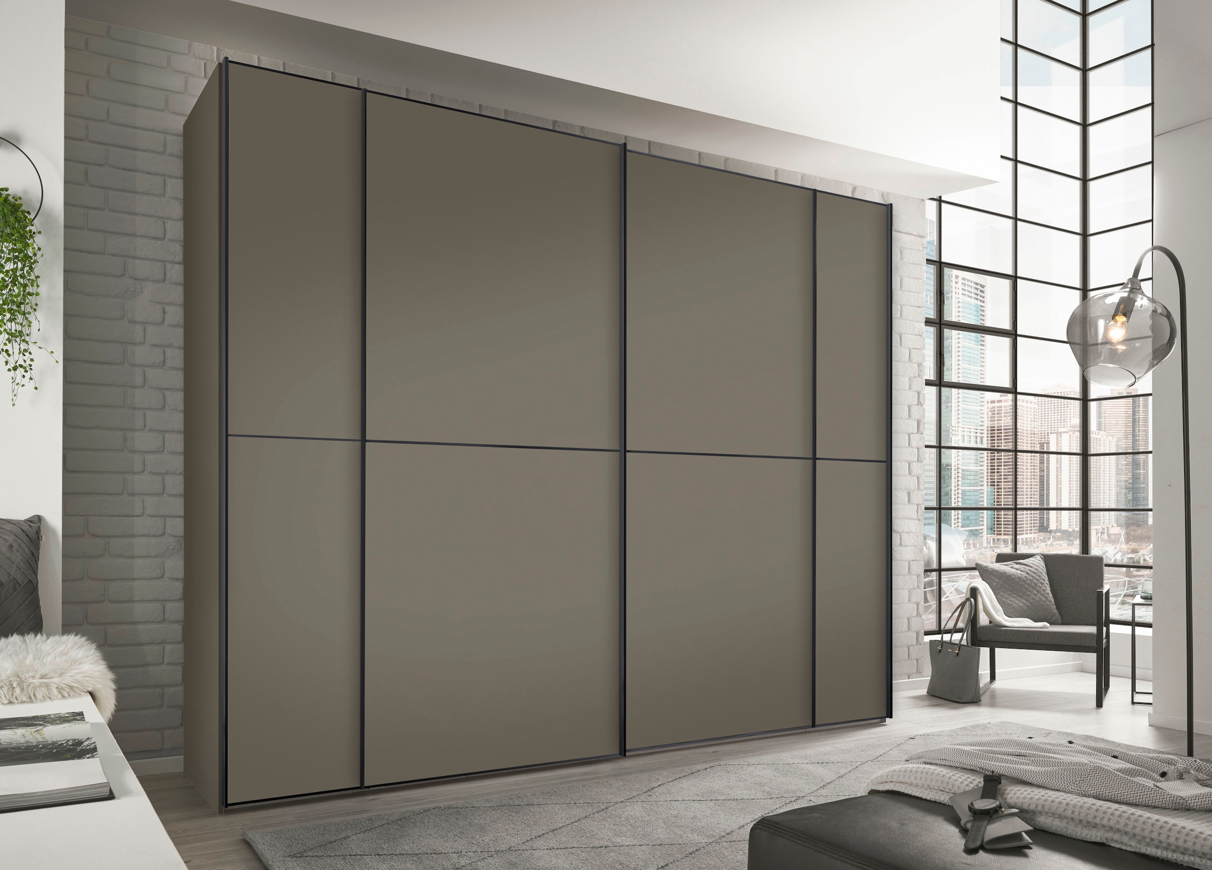 STAUD Schwebetürenschrank »Sonett 200 G, Made in Germany« mit vier verschiedenen Ausstattungsvarianten