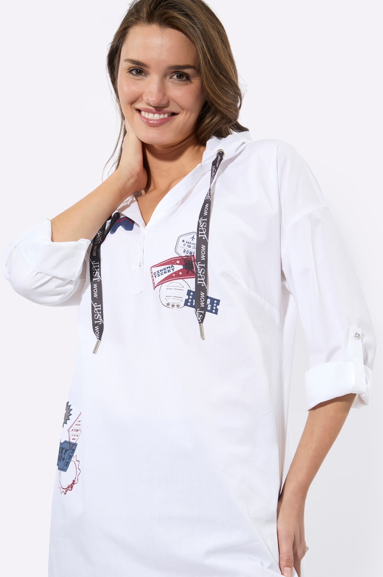 Inspirationen Longbluse