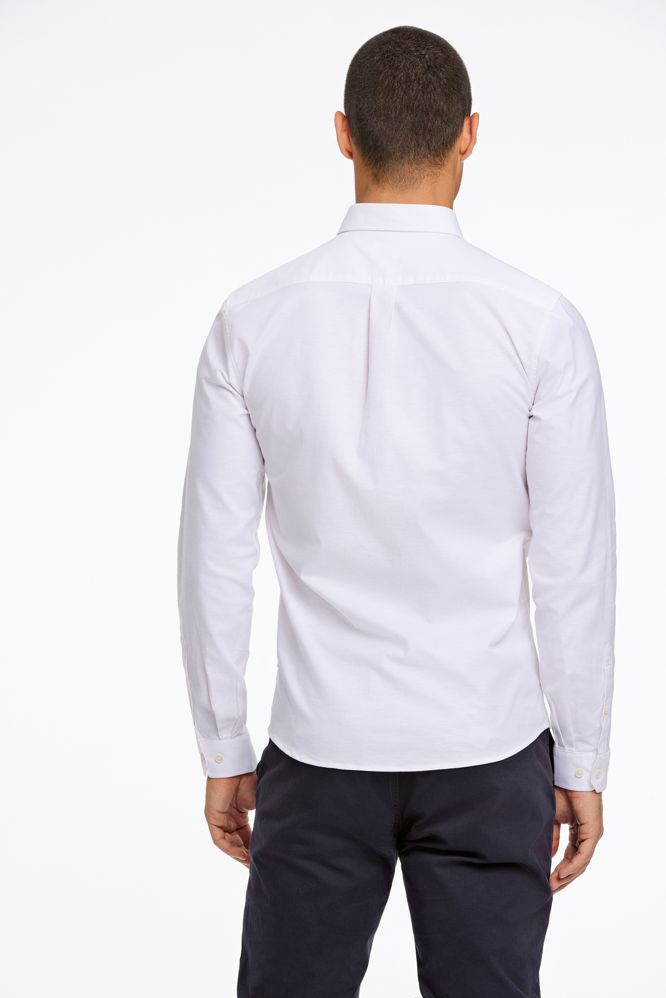 LINDBERGH Langarmhemd, mit Button-Down-Kragen