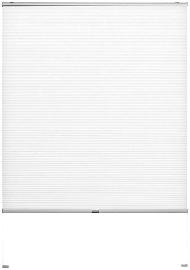 Good Life Wabenplissee nach Maß »Rena«, Lichtschutz, mit Bohren, verspannt, silberfarbene Profilschiene