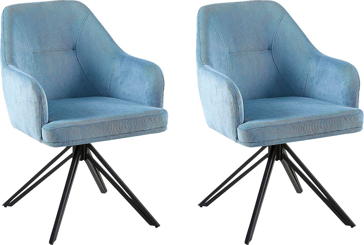 Home affaire Esszimmerstuhl »Alaro« () 2 Stk.mit Drehfunktion, Armlehnstuhl