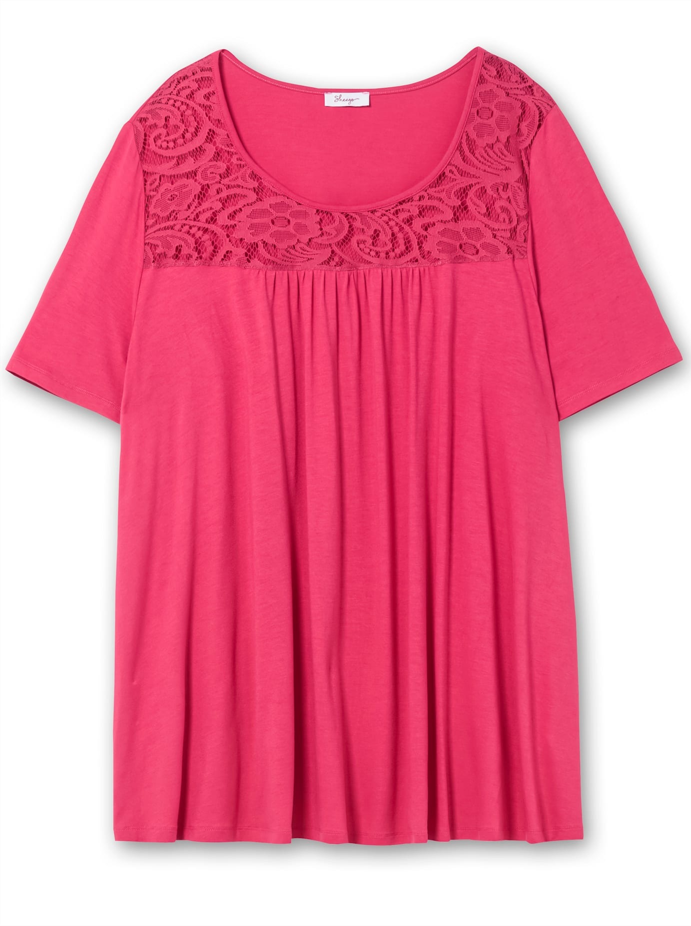 Sheego Longshirt »T-Shirt«, (1 tlg.)