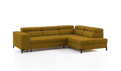 exxpo - sofa fashion Ecksofa, Steppung im Sitzbereich, Wahlweise mit Bettfunktion und... kaufen
