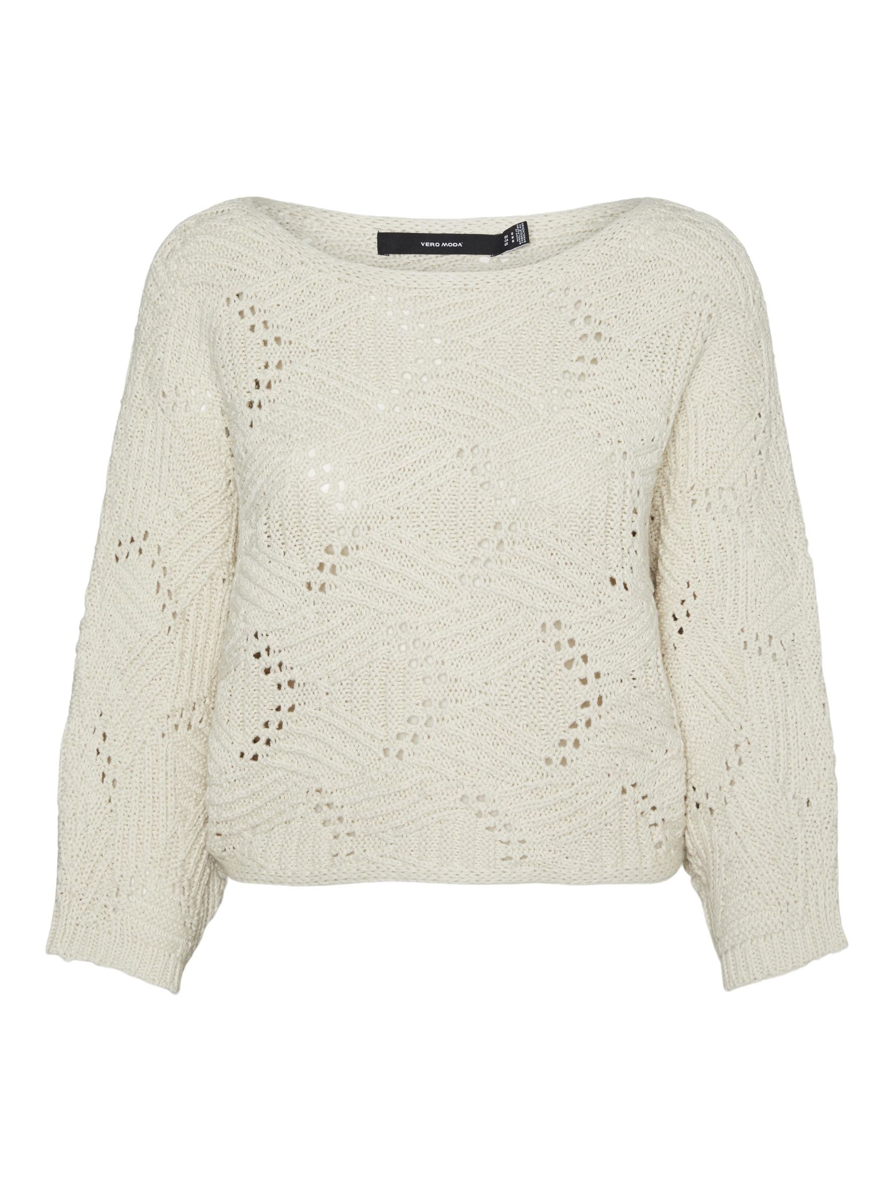 Vero Moda Strickpullover »VMGIGI 3/4 BOATNECK PULLOVER NOOS«