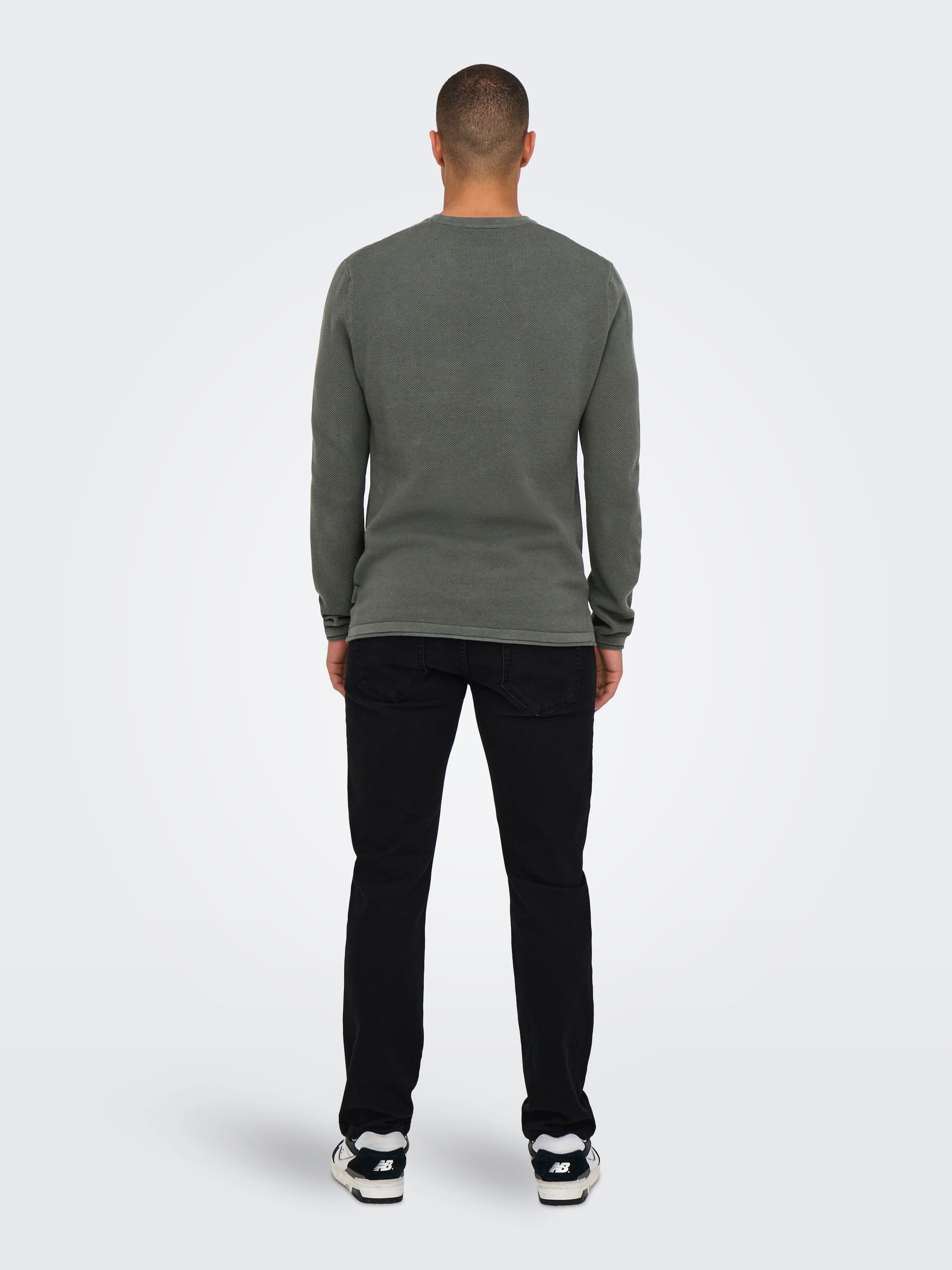 ONLY & SONS Strickpullover »ONSFELIX REG 12 CREW KNIT NOOS«