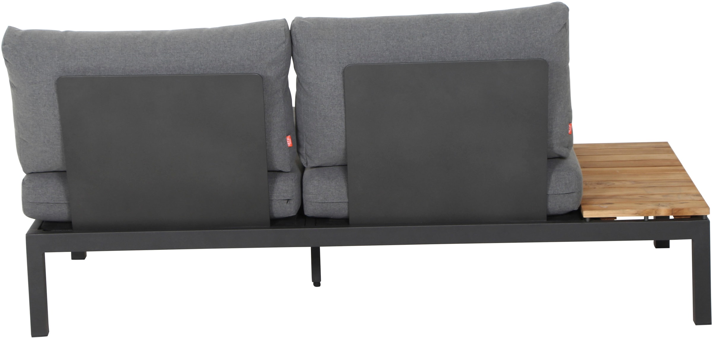 Siena Garden Gartenlounge-Set »Alvida« Set, 15 Stk. tlg. best. aus 2 Sofas, 1 Ecksofa, 1 Tisch und 12 Kissen