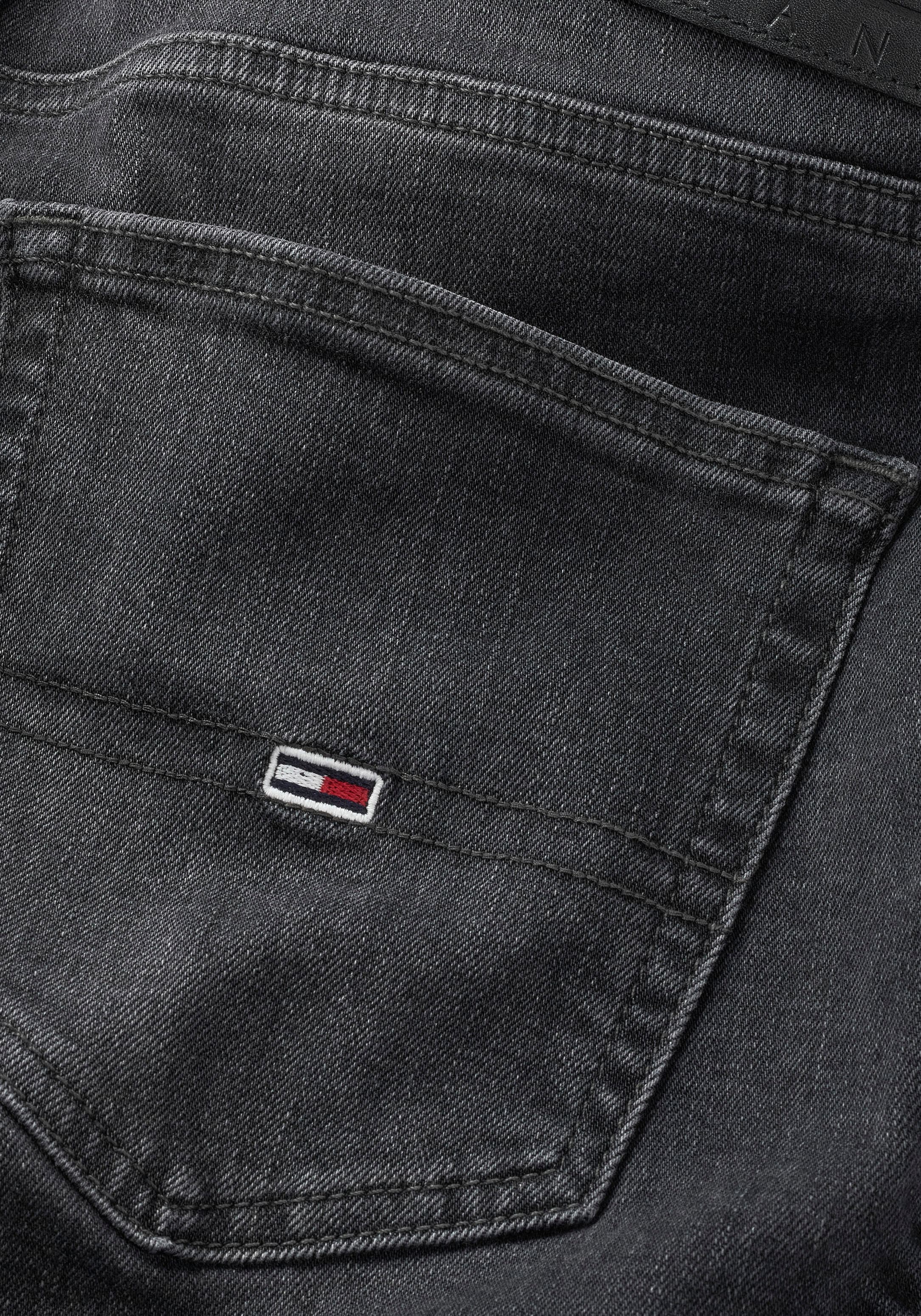 Tommy Jeans Slim-fit-Jeans »Scanton Slim«, Slim‑Fit‑Jeans mit mittlerer Leibhöhe, 5‑Pocket‑Design