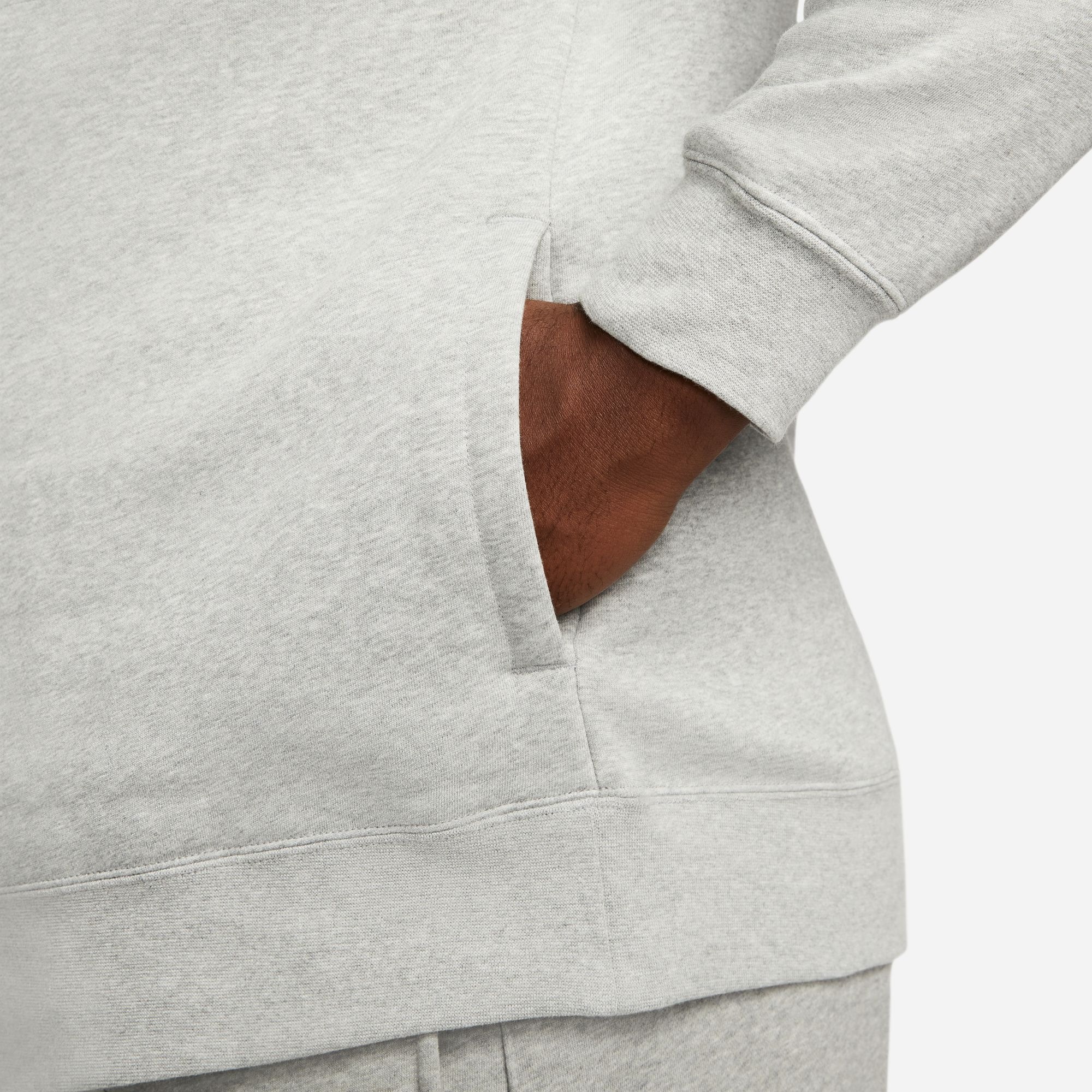 Nike Sportswear Sweatshirt »CLUB MEN'S BRUSHED-BACK 1/-ZIP PULLOVER«