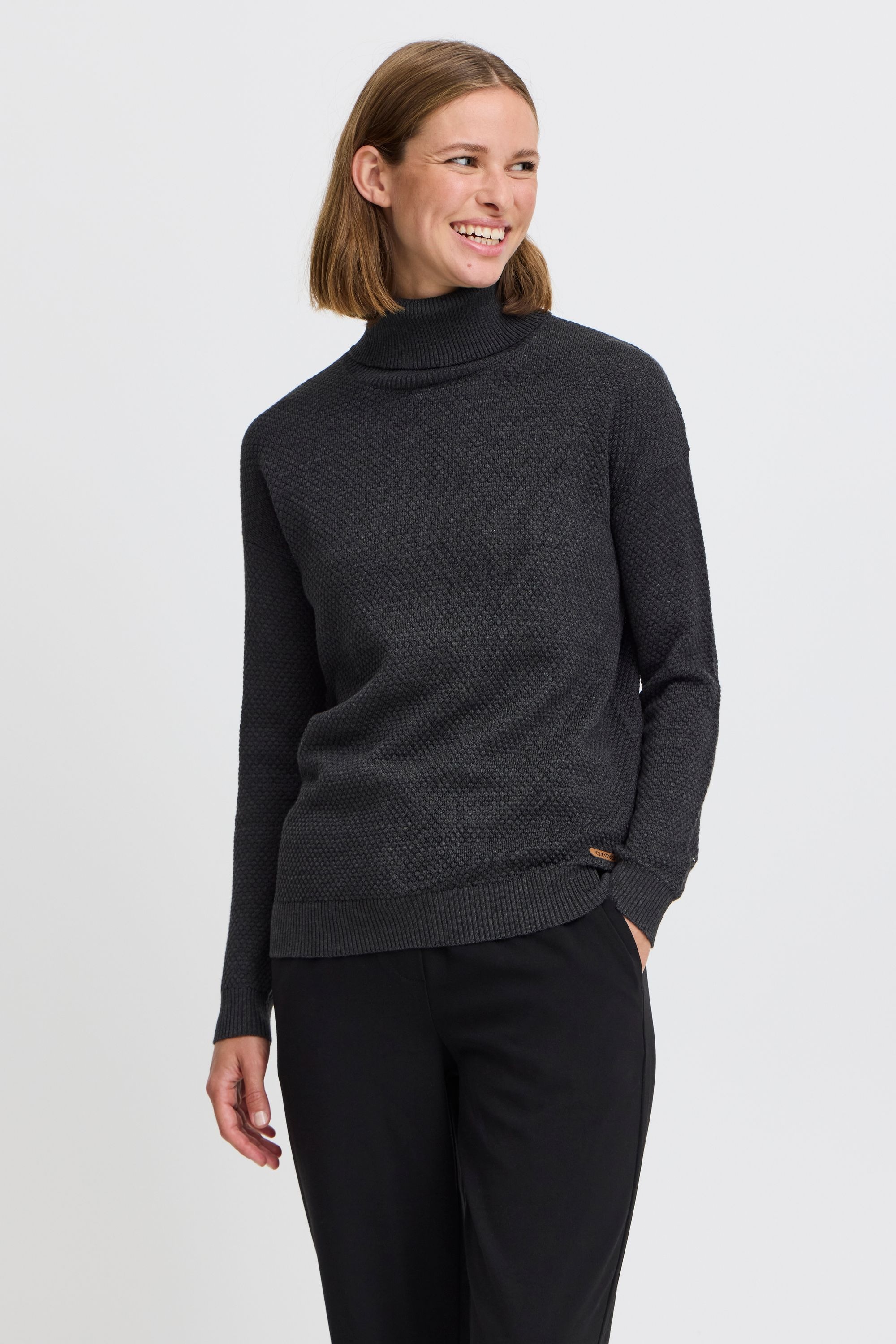 OXMO Rollkragenpullover »Rollkragenpullover OSSina«