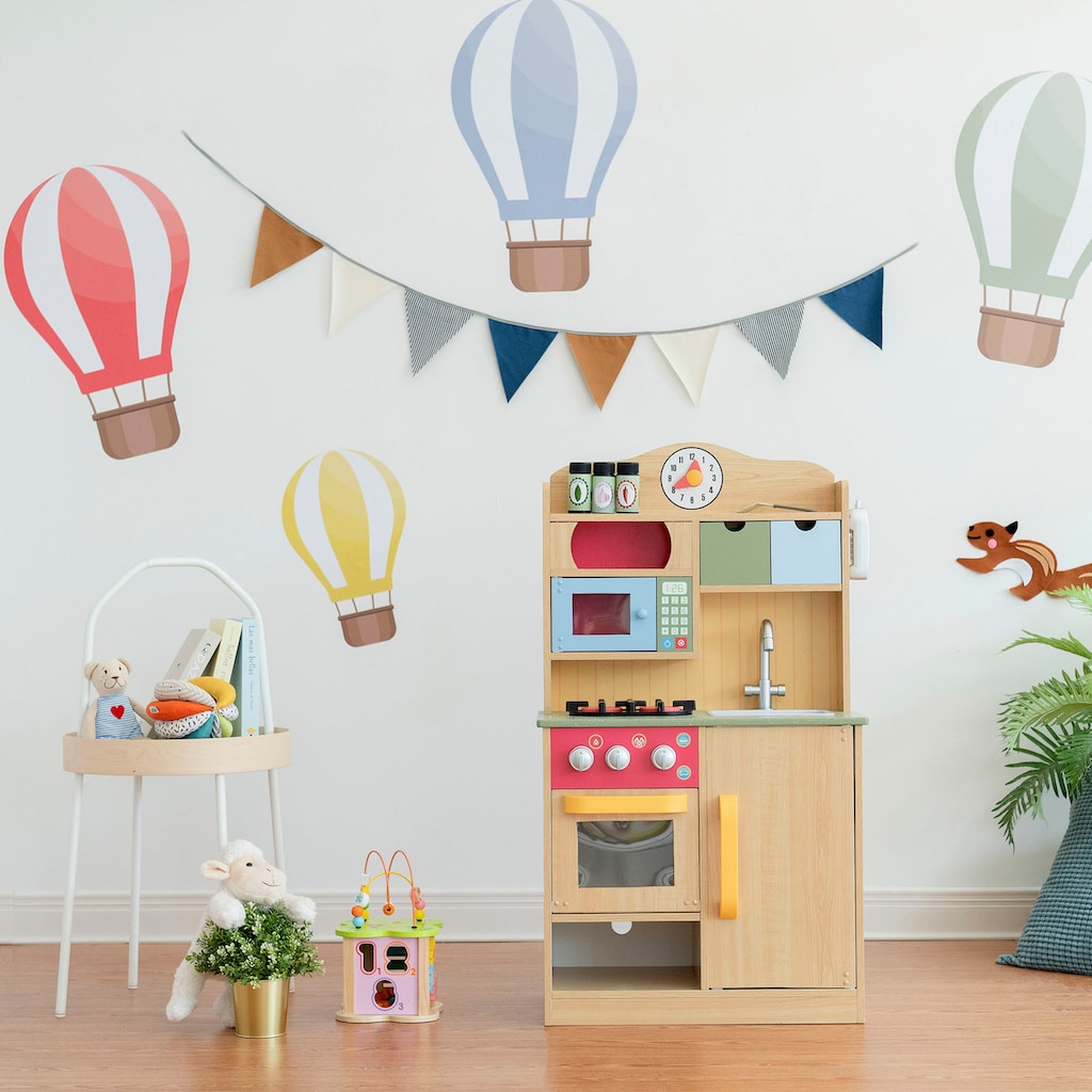 TEAMSON™ KIDS    Spielküche »Little Chef Florence Classic«, mit drehbaren Bedienknöpfen mit Klickgeräusch