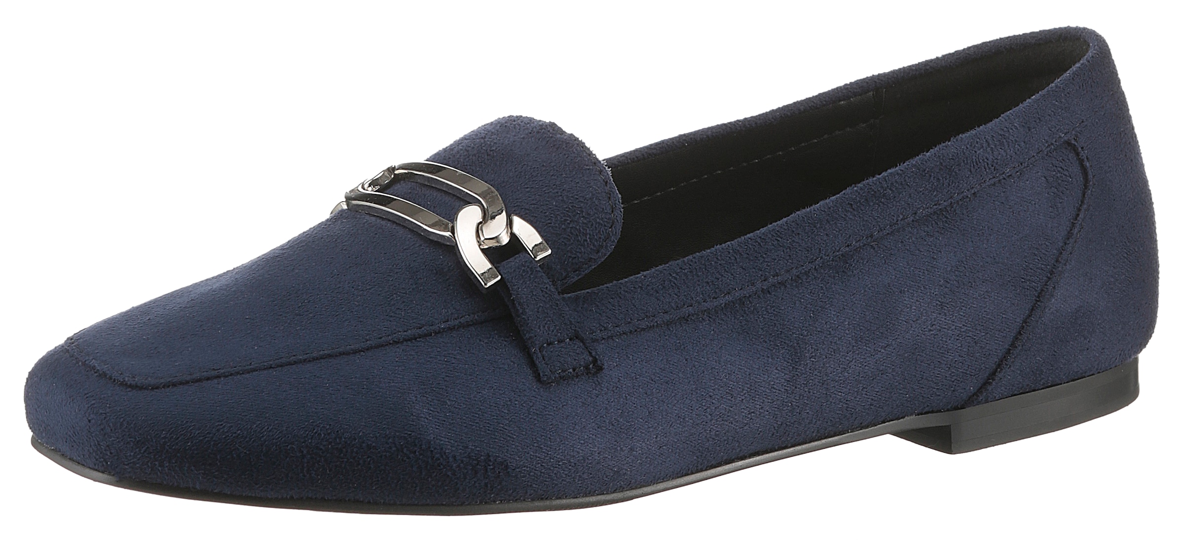 Aniston SHOES Loafer, Slipper, Schlupfschuh, Flat, Schmuckspange - NEUE KOLLEKTION