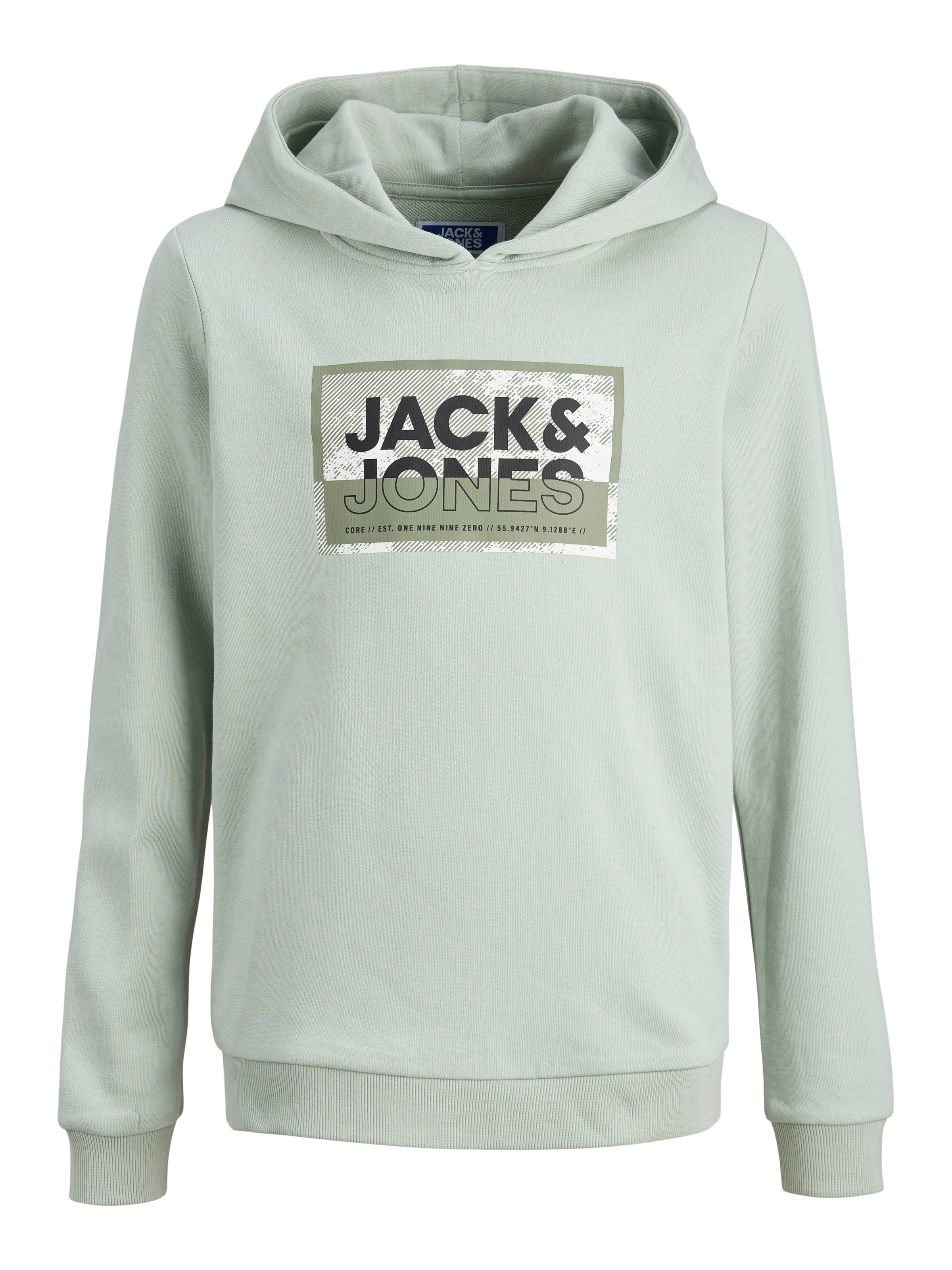 Jack & Jones Junior Hoodie »JCOLOGAN SS24 PRINT SWEAT HOOD SN JNR«