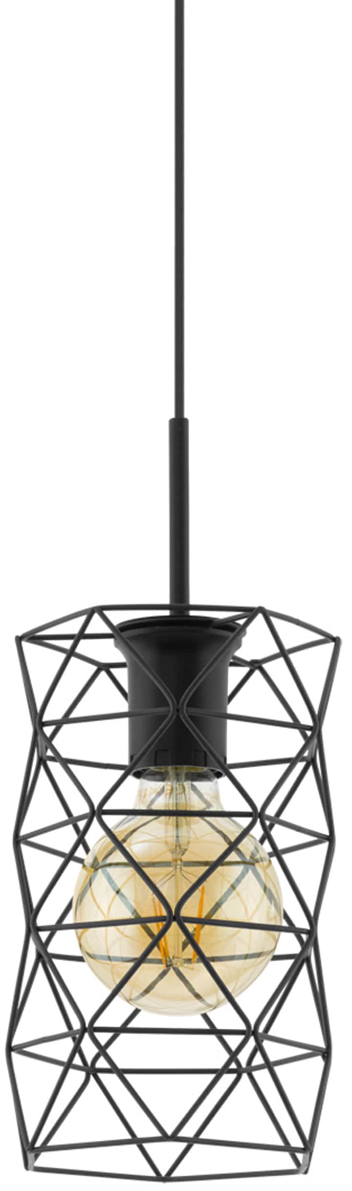 EGLO Pendelleuchte »ESTEVAU« E27 1 Stk. Hängeleuchte, Hängelampe, dimmbar