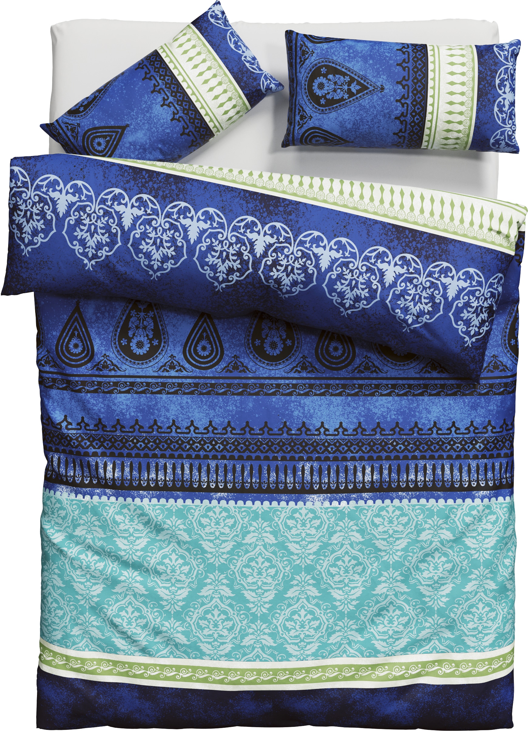 OTTO home Bettwäsche »Sonnenham« 2 in Gr. 135x200 oder 155x220 cm, 100% Baumwolle, Paisley