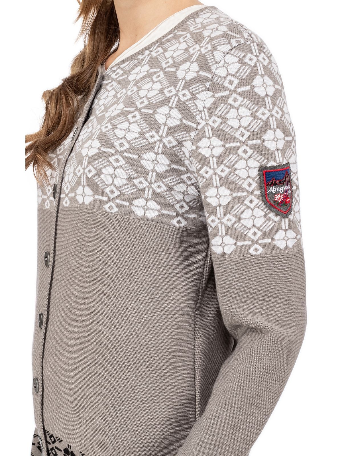 Almgwand Strickjacke »Strickjacke EISNERALM«
