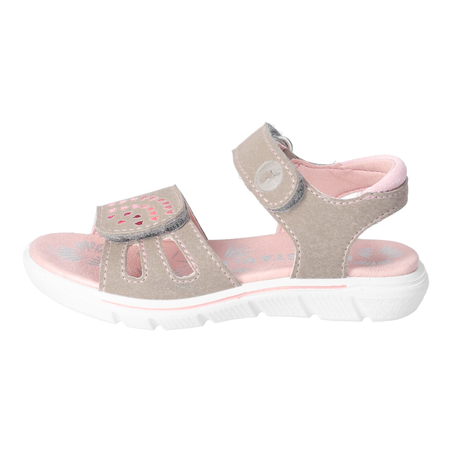 Ricosta Sandale »Sarah«  Sommerschuh mit Stickerei, Größenschablone zum Download