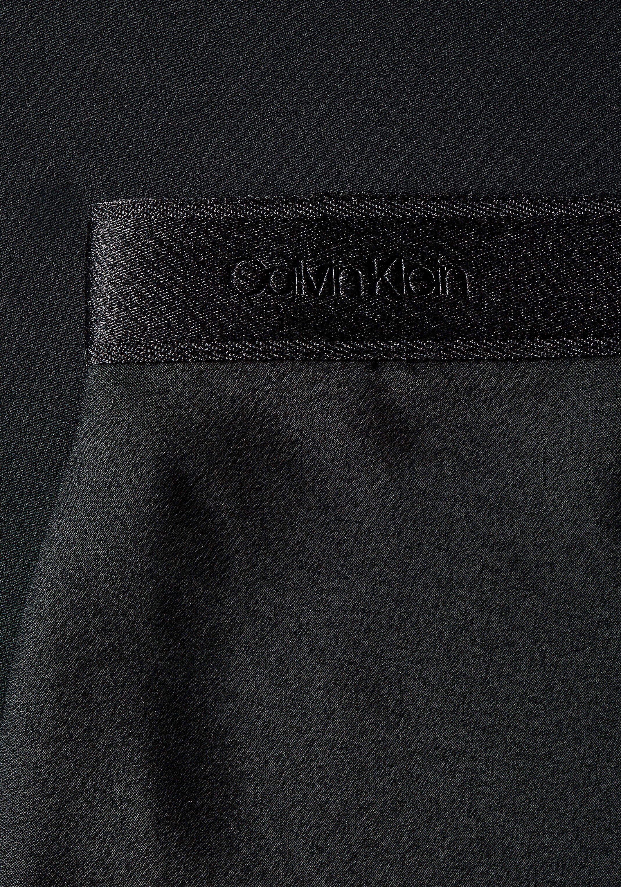 Calvin Klein Webrock »RECYCLED CDC BIAS CUT MIDI SKIRT«, mit Calvin Klein  Elastiktape in der Taille online bei OTTO