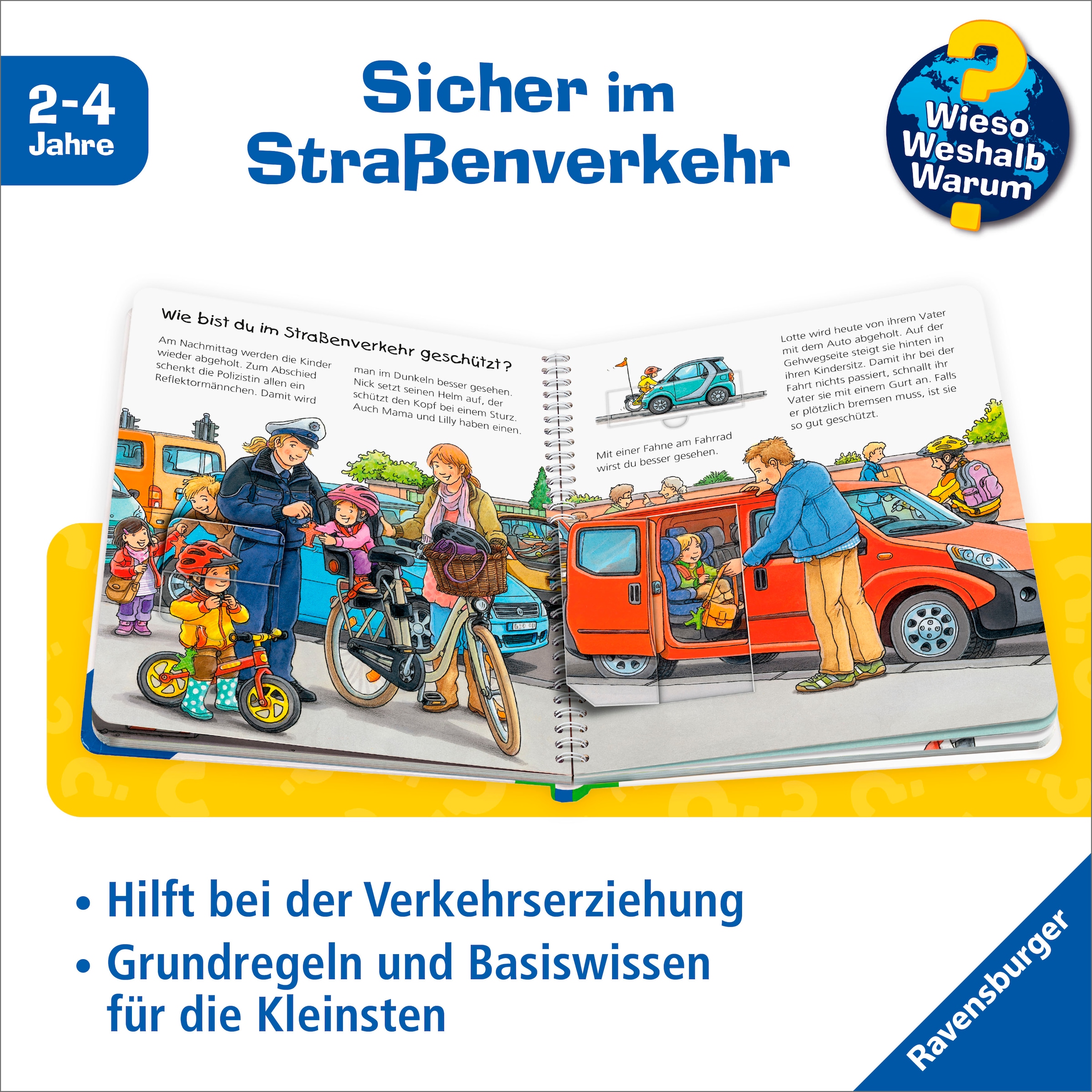 Ravensburger Buch »Wieso? Weshalb? Warum? junior, Band 48: Ampel, Straße und Verkehr«, FSC® - schützt Wald - weltweit