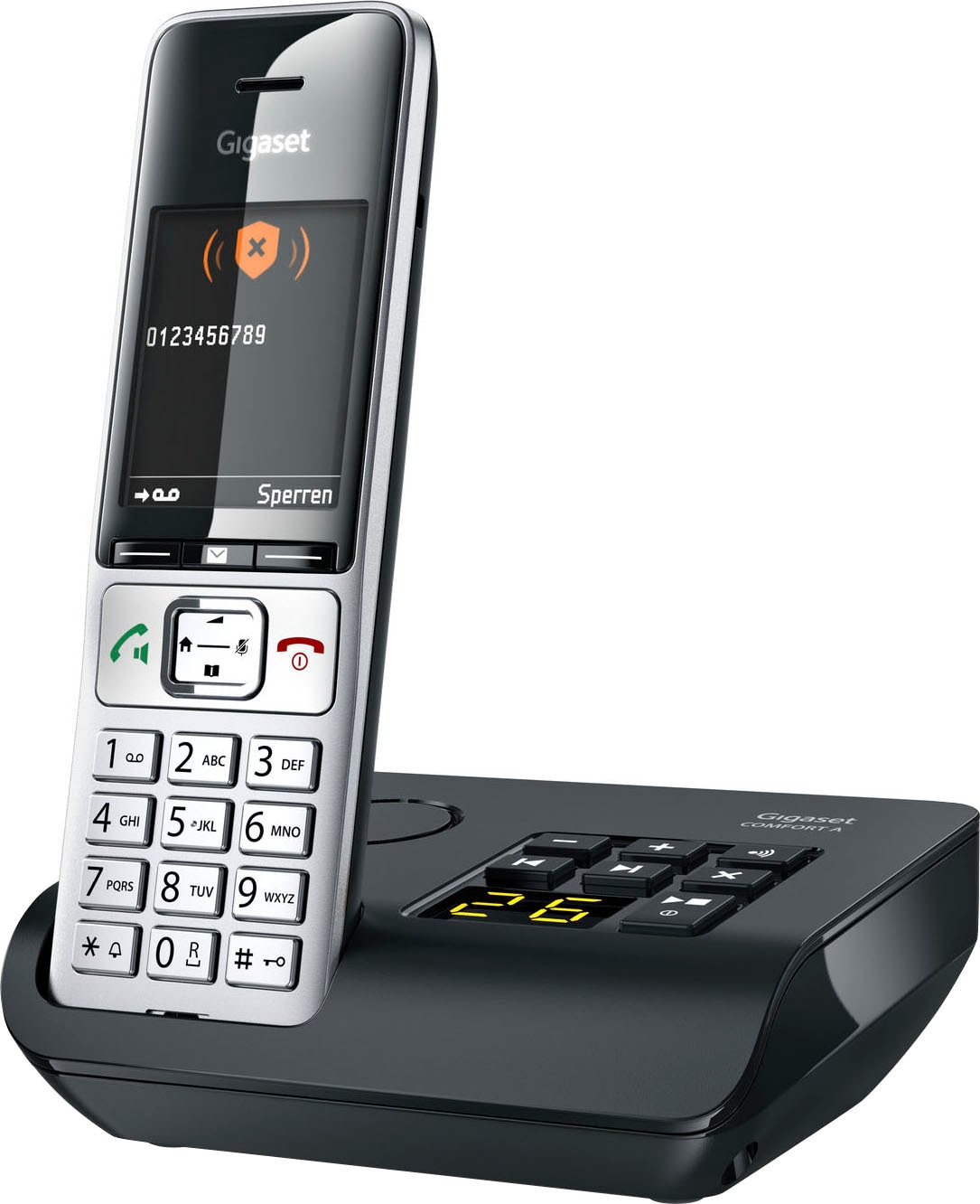 Gigaset Schnurloses DECT-Telefon »COMFORT 500A«, (Mobilteile: 1)