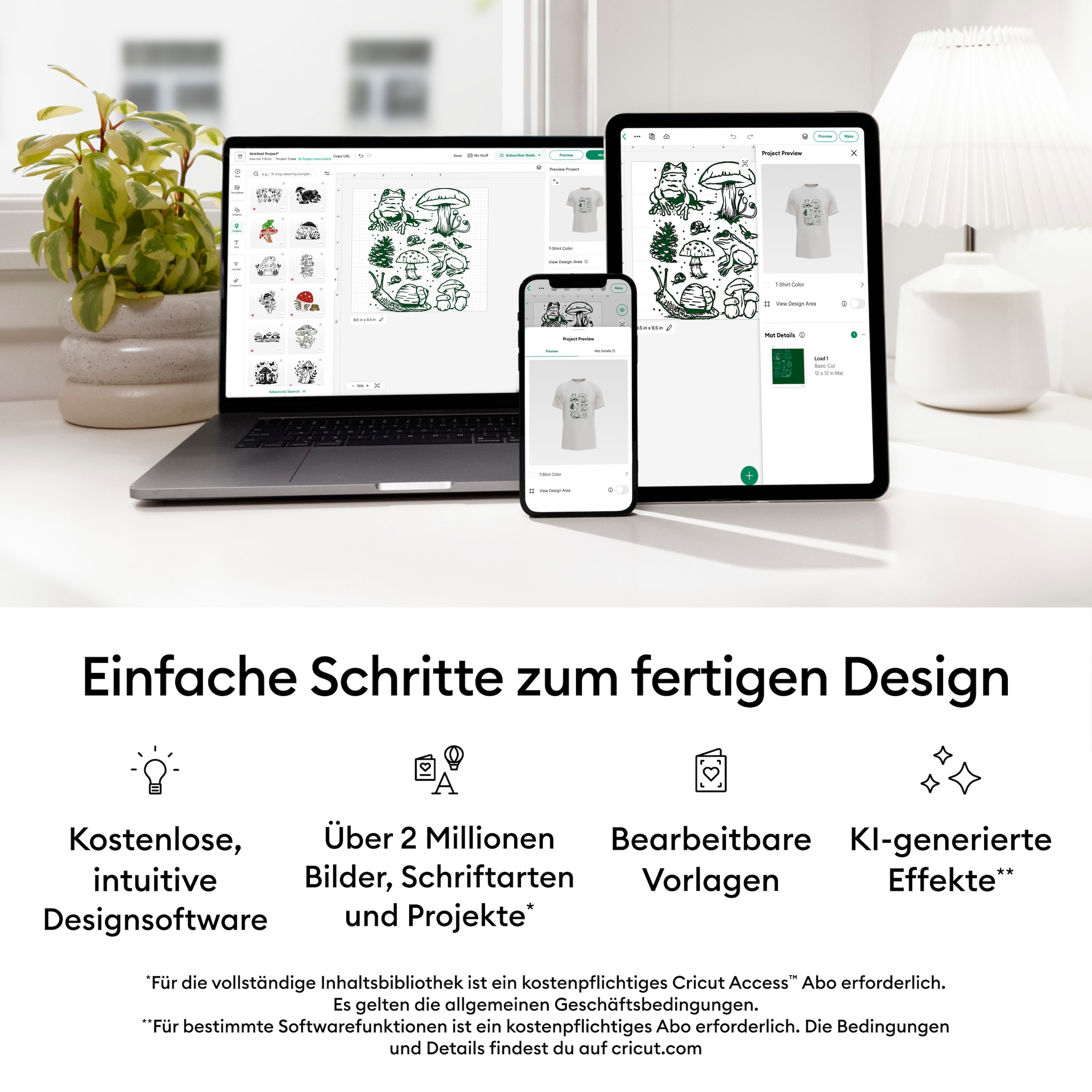 Cricut Schneideplotter »Maker™ 5 Essentials Bundle«