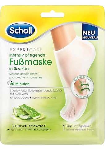 Fußmaske »ExpertCare«, mit Aloe Vera in Socken intensiv pflegend