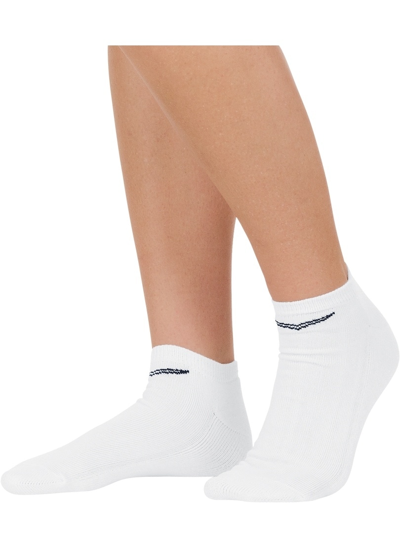 Füßlinge »TRIGEMA Sneaker-Socken im Doppelpack«, (2 Paar)