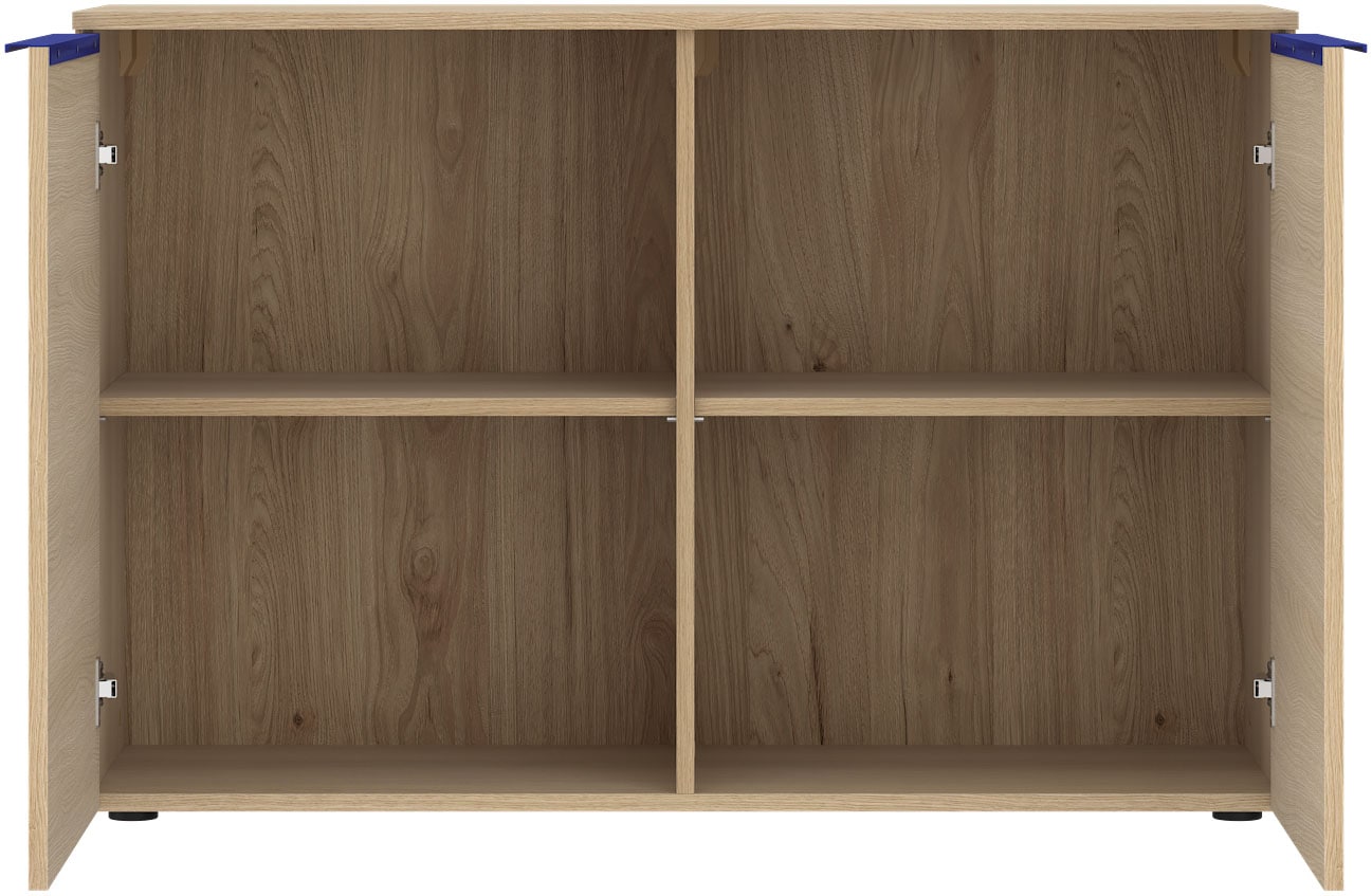 TOM TAILOR HOME Kommode Sideboard mit 2 Türen, Softclose,viel Stauraum mit Farbkick