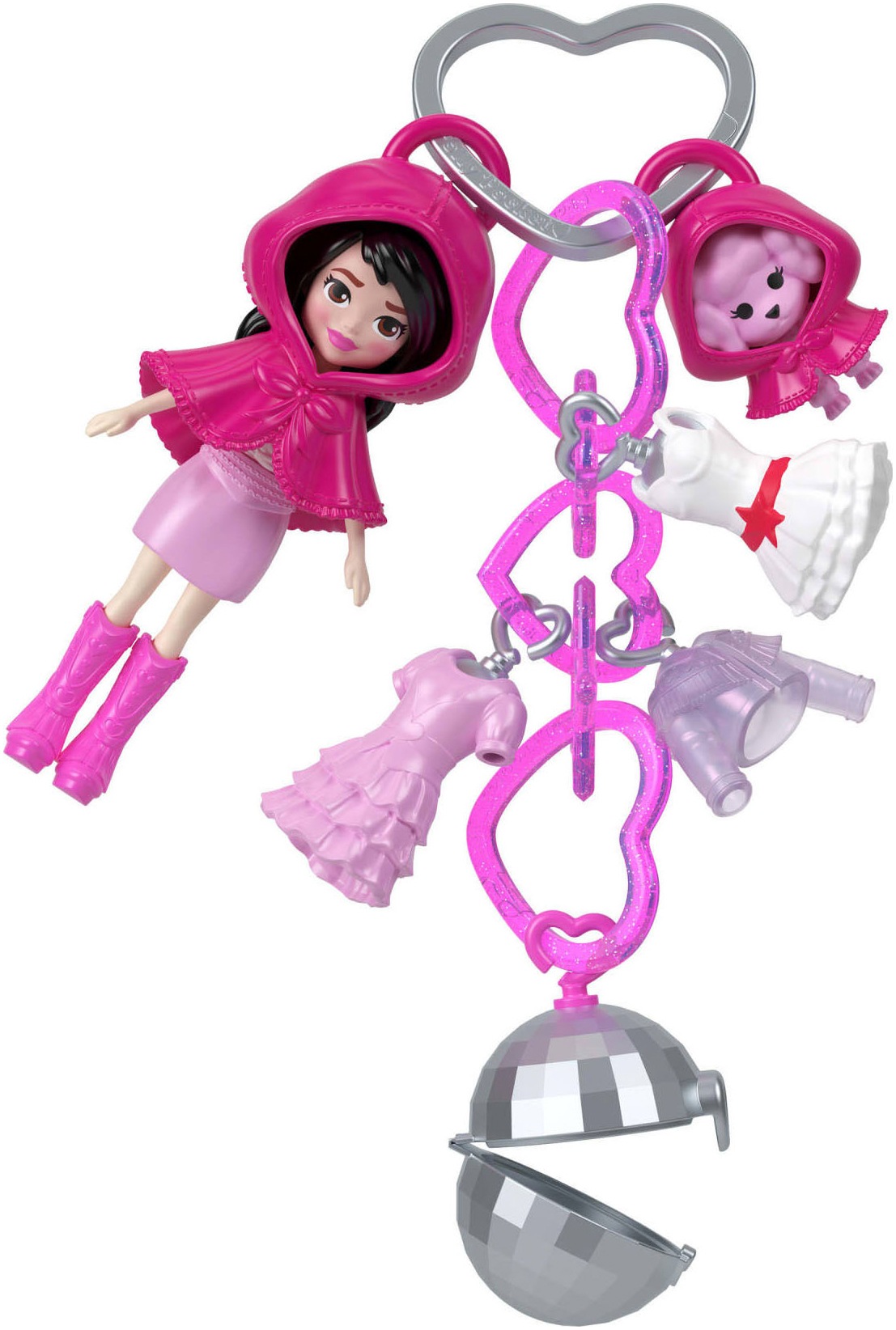 Polly Pocket Spielwelt »Anhänger« Lieferung erfolgt sortiert - Abbildungen dienen als Beispiele