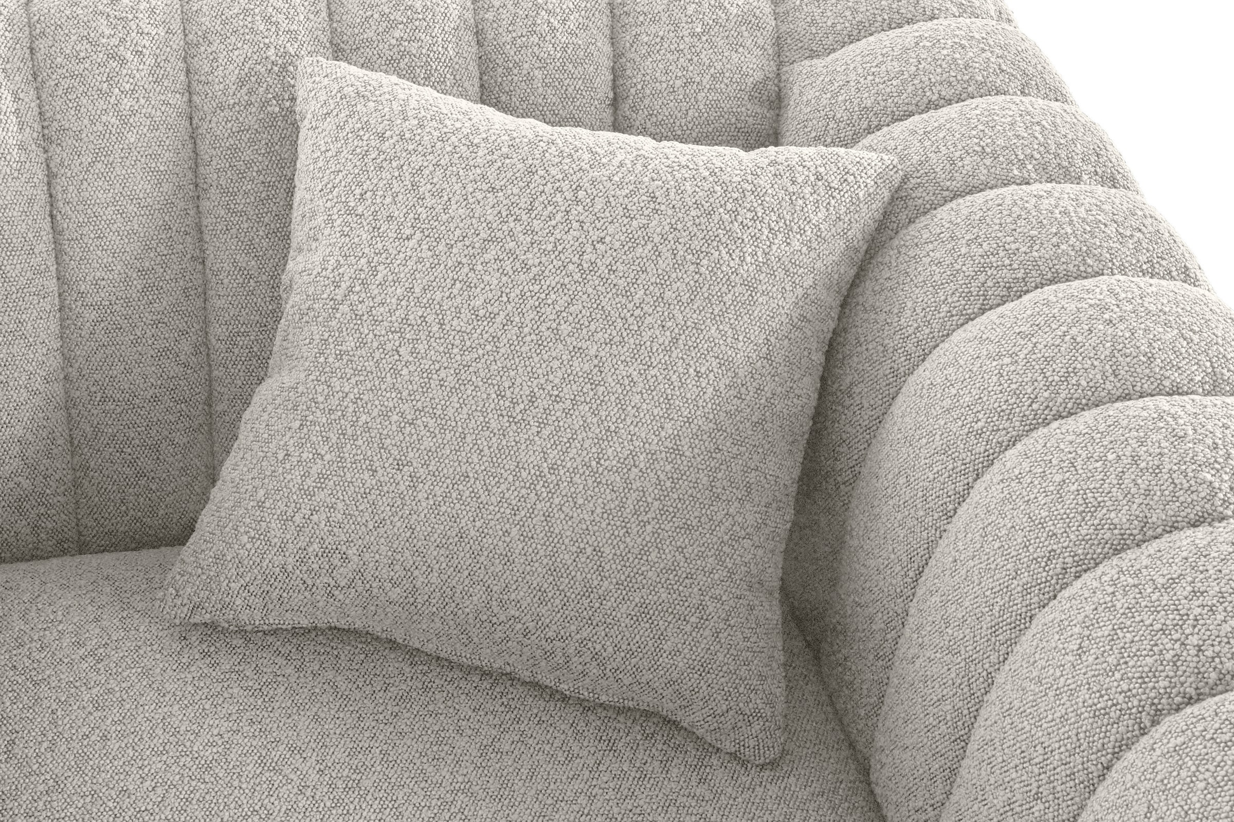 Guido Maria Kretschmer Home&Living Cocktailsessel »Chamby New Sessel«, im Bouclé-Strukturbezug mit Steppung im Lehnenbereich