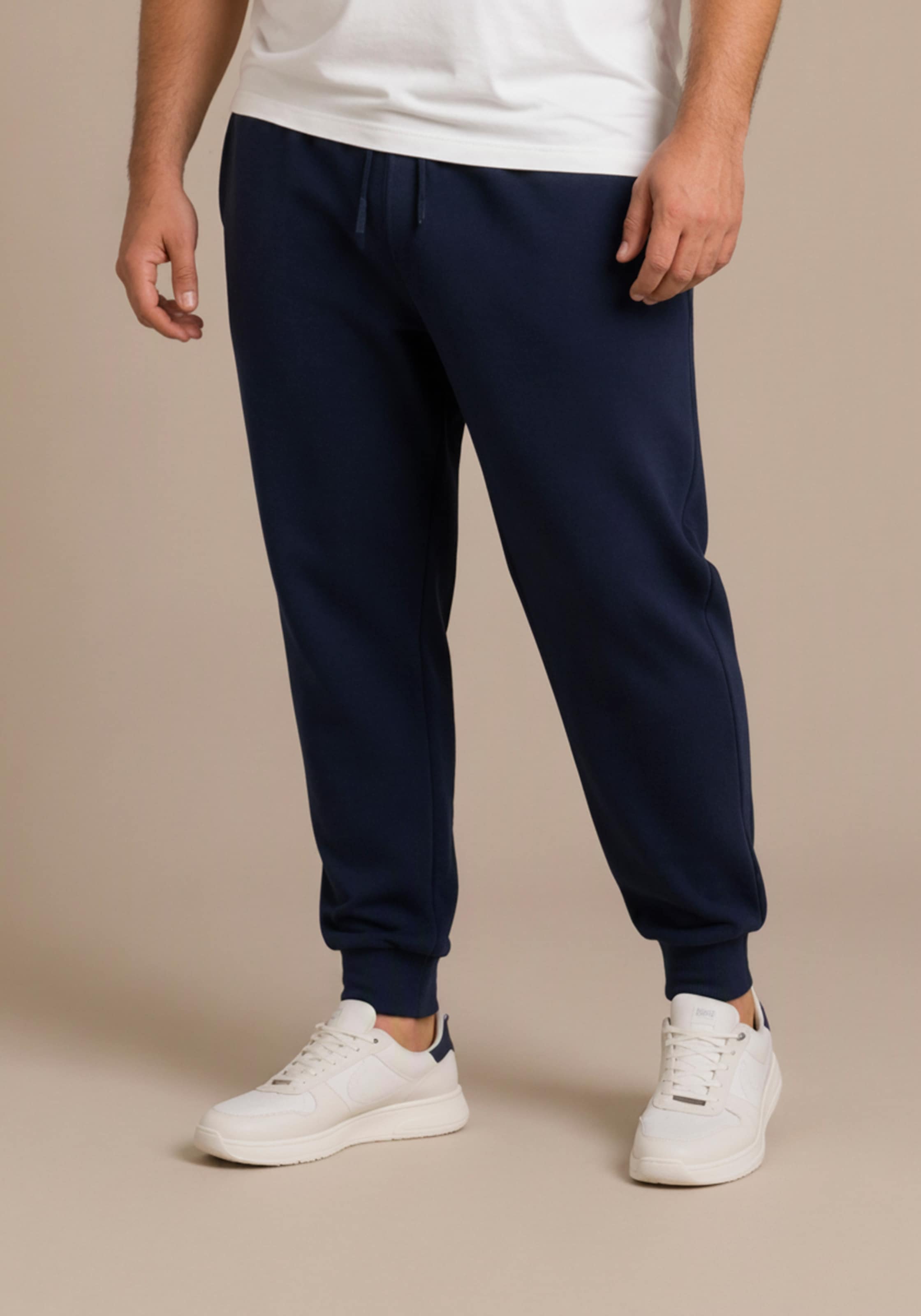 Man's World Plus Jogger Pants  mit gerader Beinform, im Regular Fit, auch in großen Größen