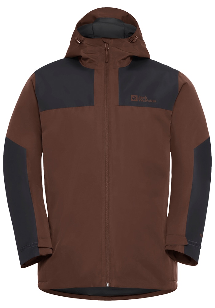 Jack Wolfskin Winterjacke »JASPER INS JKT M«, mit Kapuze