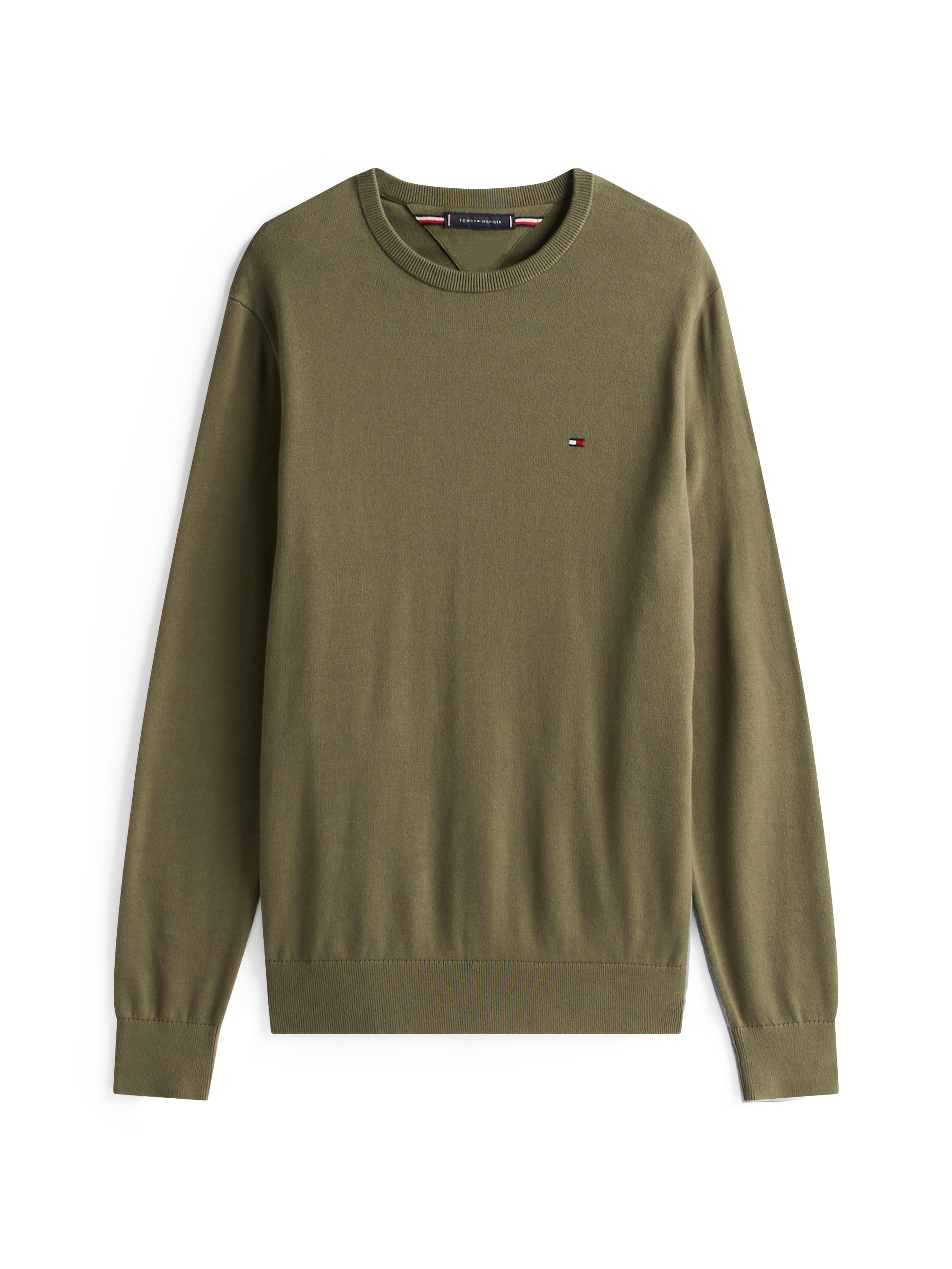 Tommy Hilfiger Rundhalspullover »ESSENTIAL COTTON CREW NECK«