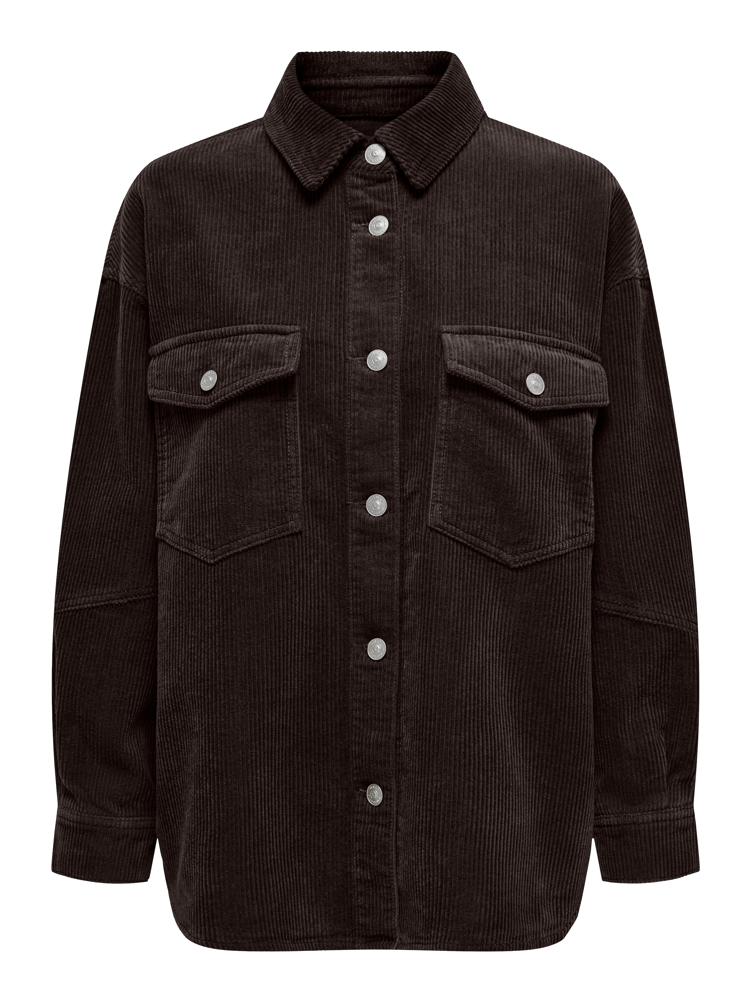 ONLY Hemdbluse »ONLTIGGY L/S CORD SHACKET PNT« Baumwolle, oversize