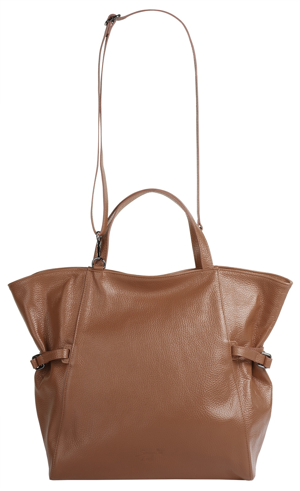 Samantha Look Shopper, echt Leder, Made in Italy