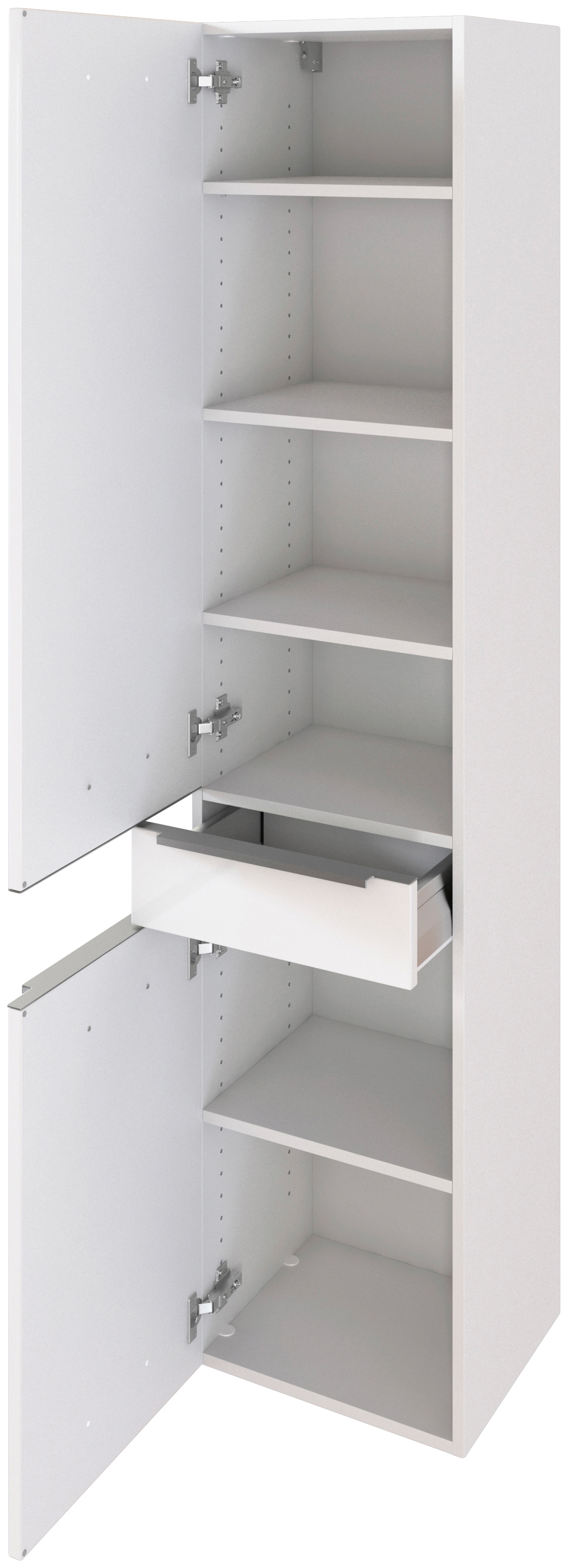 welltime Seitenschrank »Matera«, Breite 40 cm, hochwertige matte MDF-Fronten und Softclose-Funktion