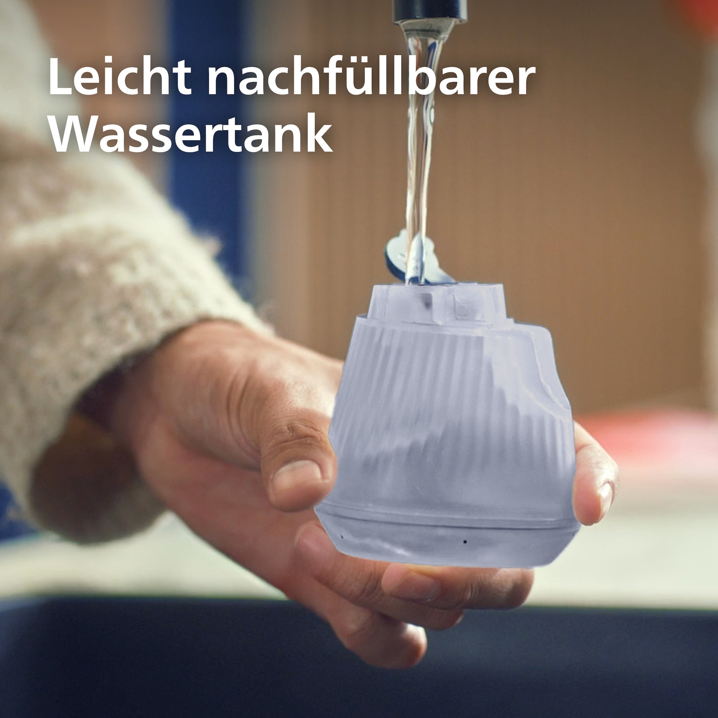 Philips Dampfbügeleisen »GC215/20 OneTurn 2-in-1 Bügeleisen & Steamer, SoftBoard & Dock inkl.« 1800 W 1800 W, SteamGlide Plus, 200ml+300ml Wasserbehälter u. 90 g Dampfstoß